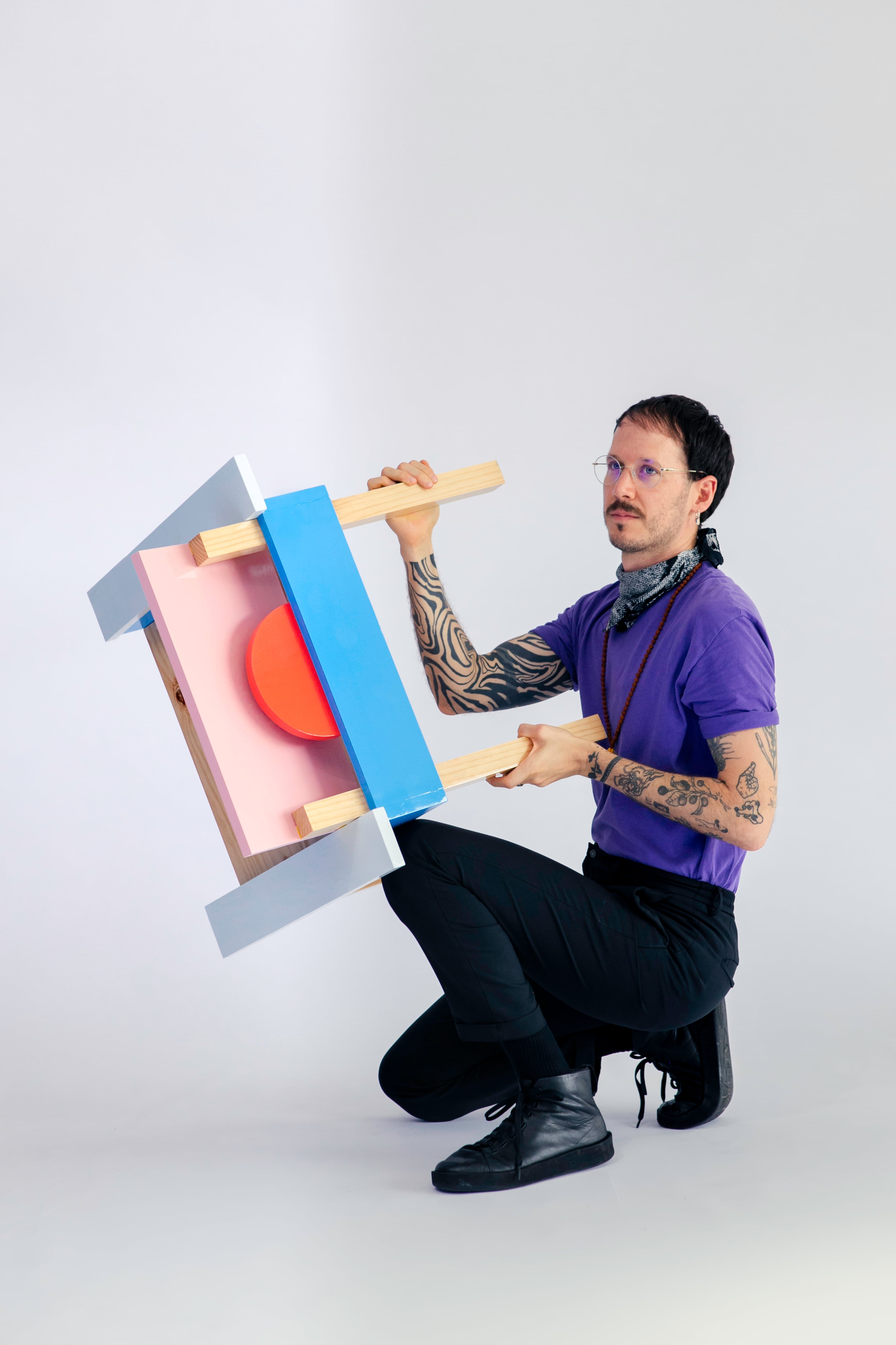 Jorge Salazar y Alonso Herrera (en orden habitual) crearon dos espectaculares diseños que lograron recibir un espacio para esta muestra internacional en Ciudad de México. Foto: Cortesía Bodega