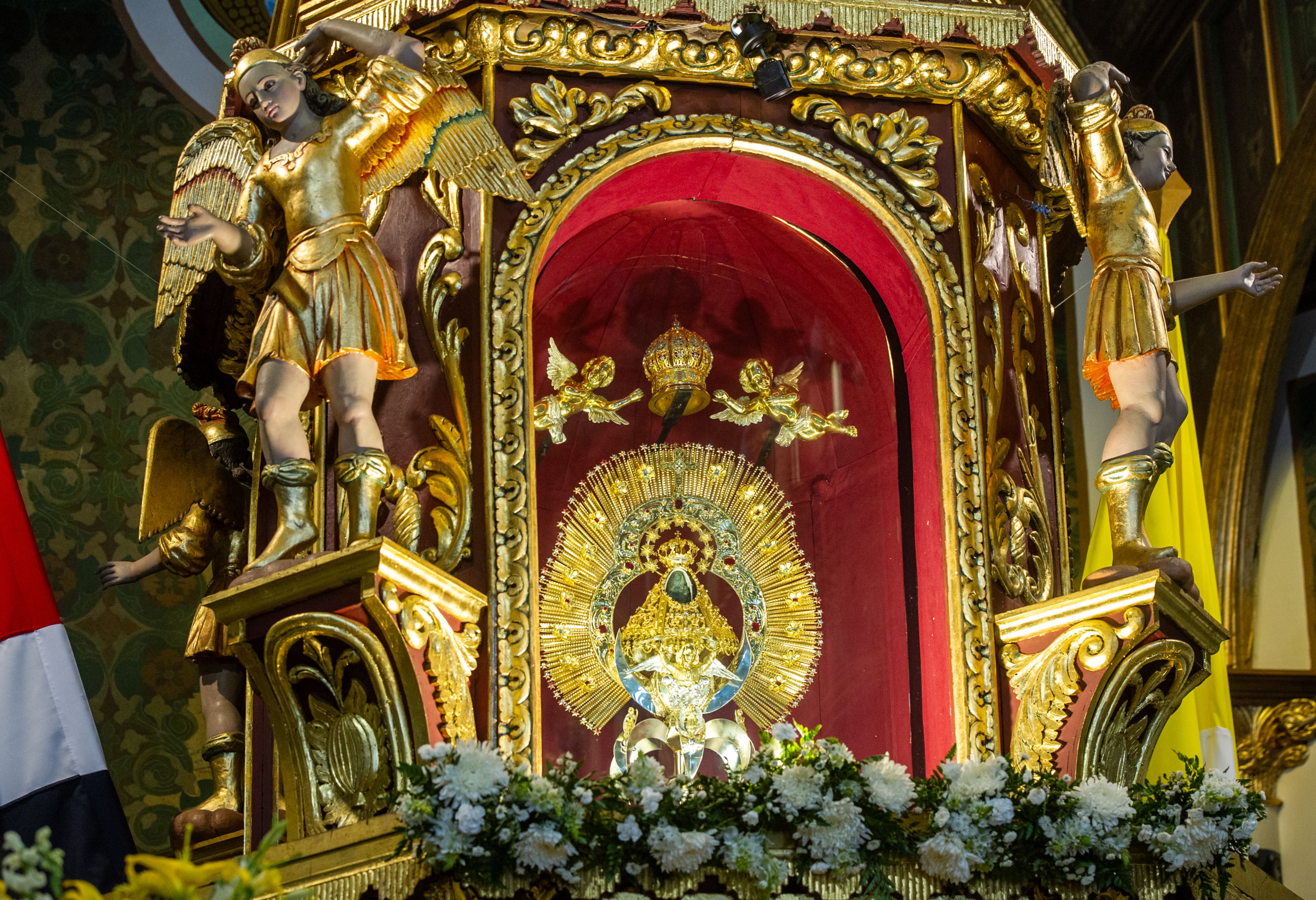 20/04/2026 Cartago, Basílica de los Angeles, Conmemoración del Centenario de la Coronación Pontificia de la imagen de Nuestra Señora de los Angeles, Patrona de Costa Rica, 1926 - 2026, entrevista con Pbro Ricardo Cerdas Guntanis, fotografía: Marvin Caravaca.