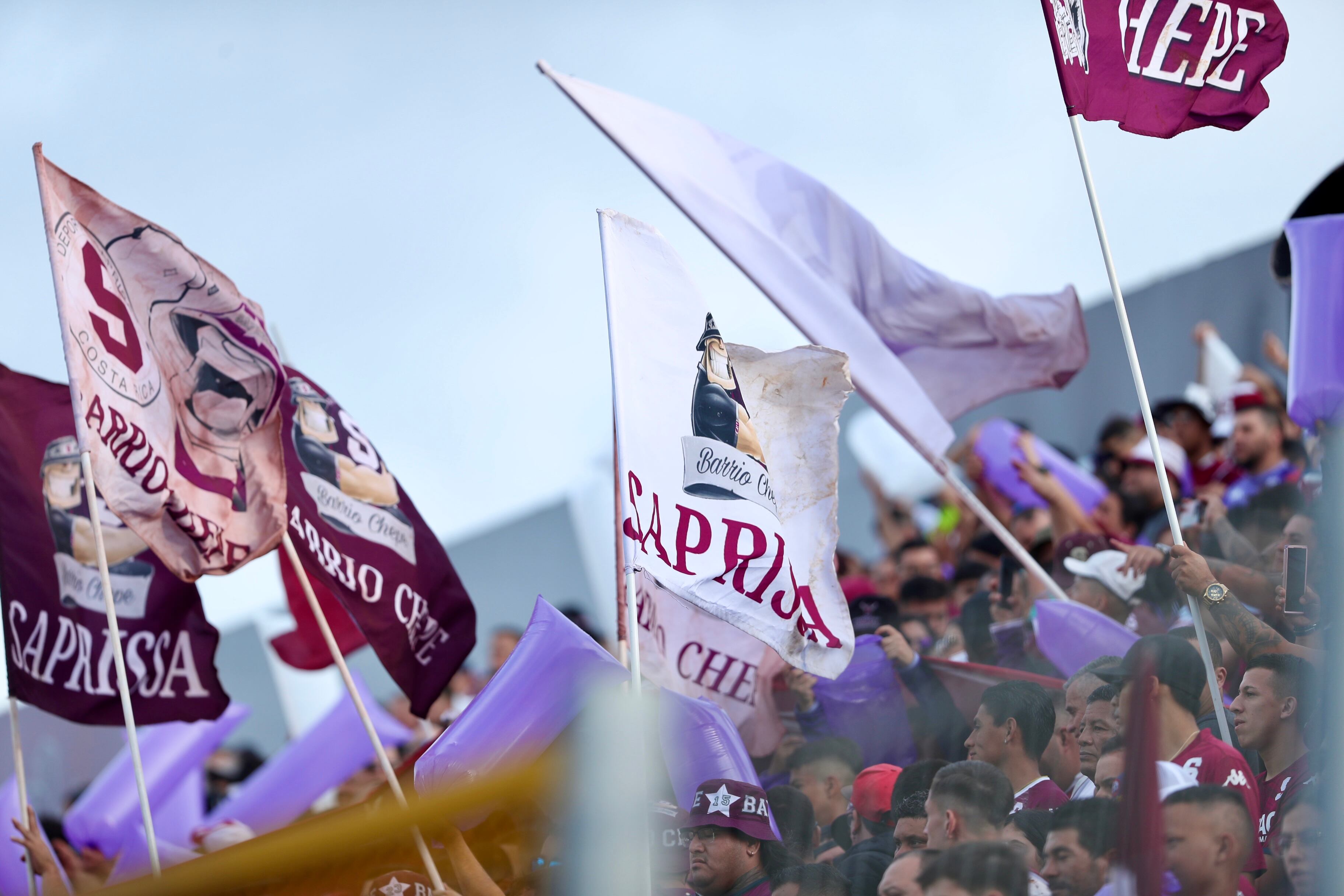 17/12/2023, San Jose, Tibas, Estadio Ricardo Saprissa, partido de vuelta de la final del torneo de apertura 2023 entre el Deportivo Saprissa y el Club Sport Herediano.