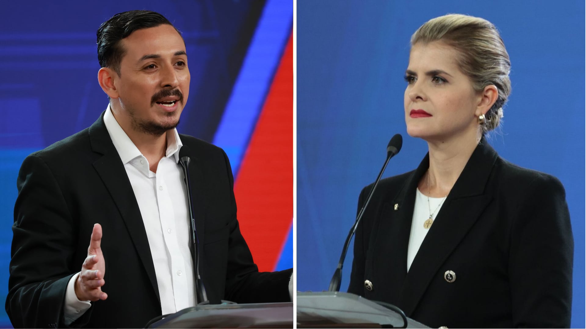 Laura Fernández evita responder crítica de Ariel Robles sobre suspensión de garantías individuales :  tal cual una dictadura latinoamericana , dice candidato