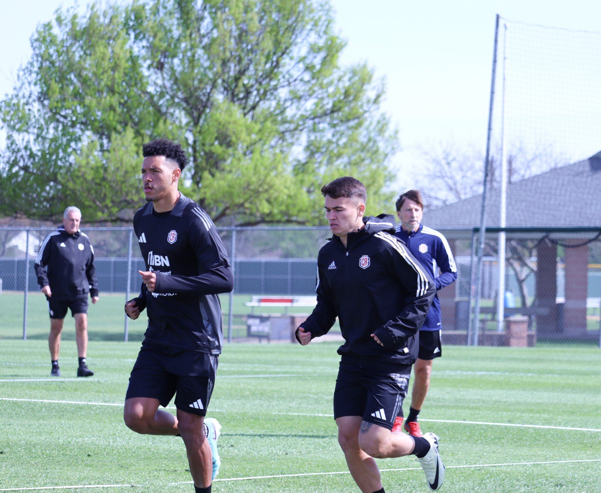 Julio Cascante y Manfred Ugalde son dos de los integrantes de la Selección de Costa Rica para la misión repechaje contra Honduras.