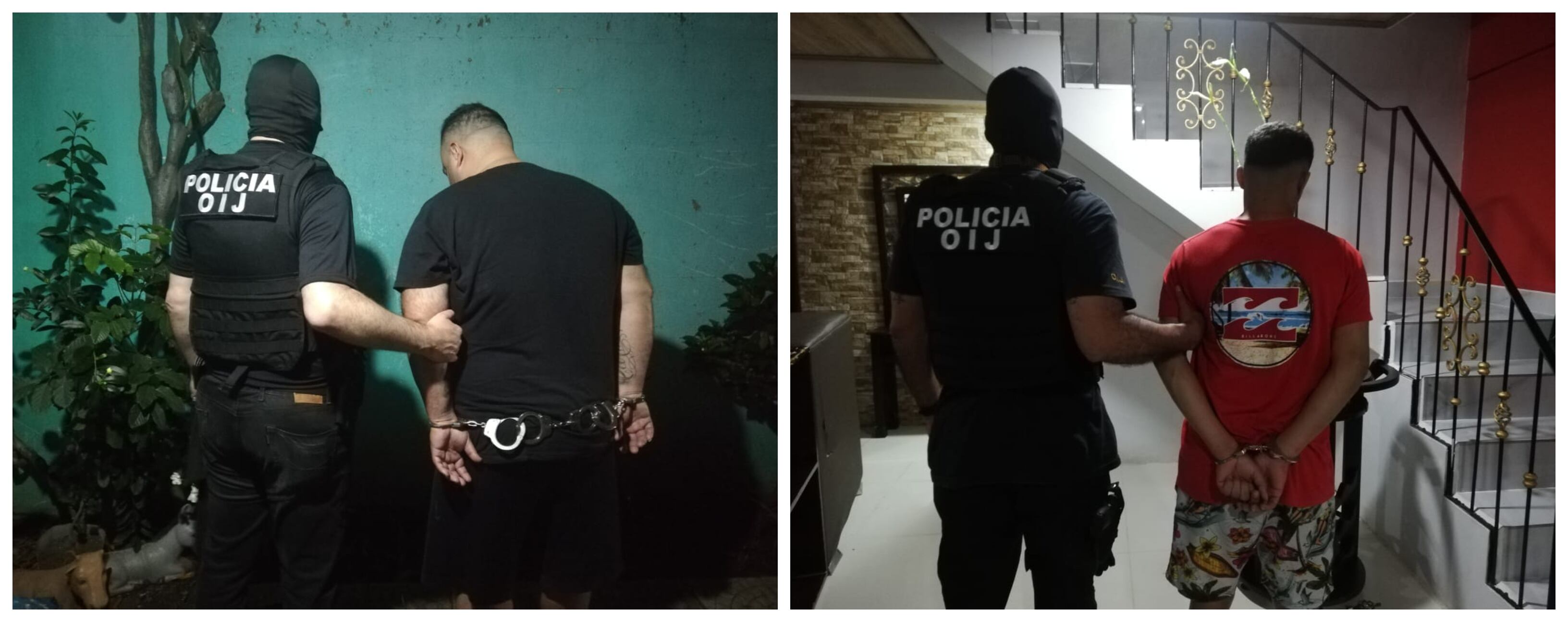 Detenidos Puntarenas