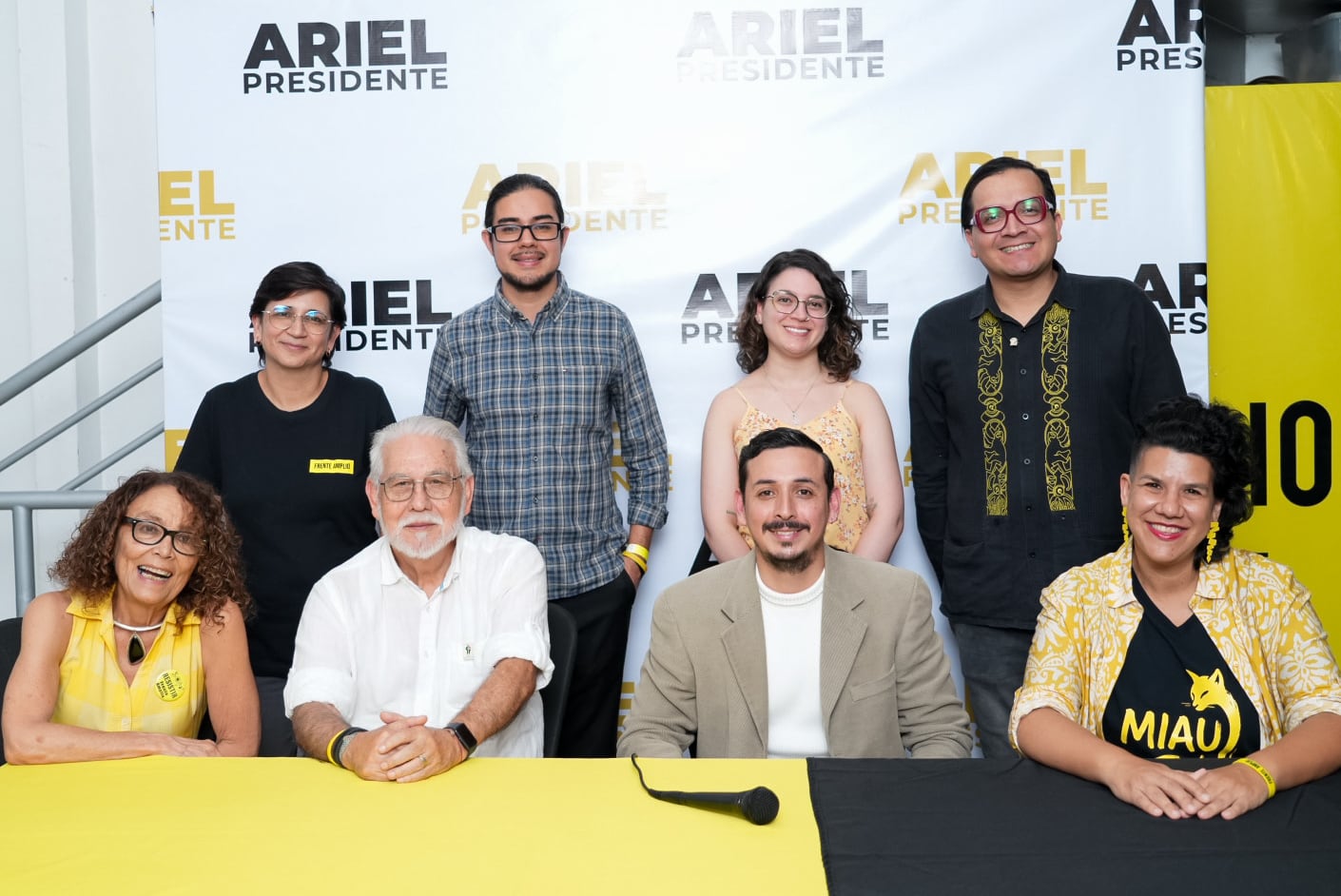 06/09/2025. Lanzamiento de candidatura de Ariel Robles del Frente Amplio. Fotografía: Lilly Arce