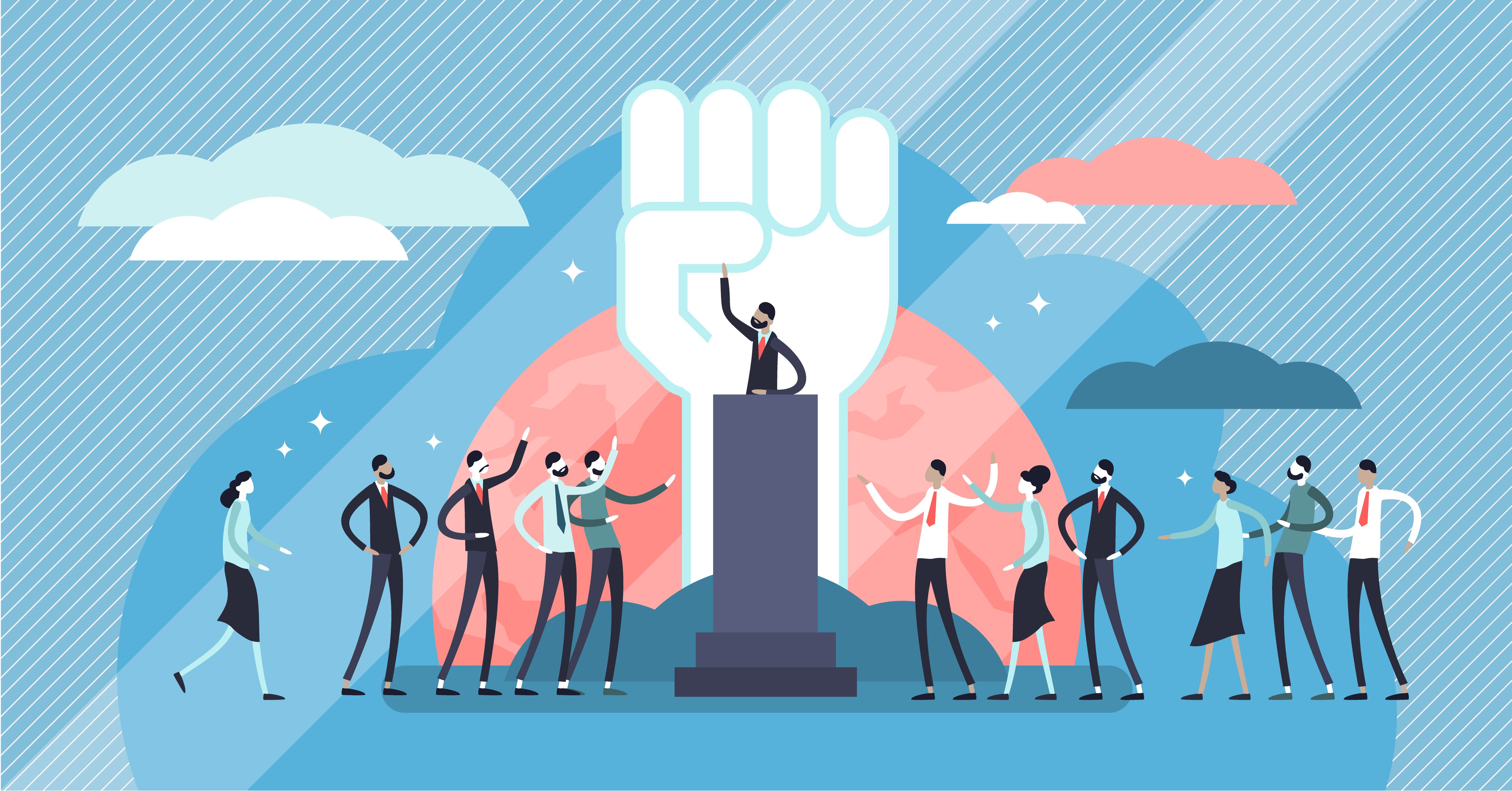 Populismo, líder populista, demagogia, retórica