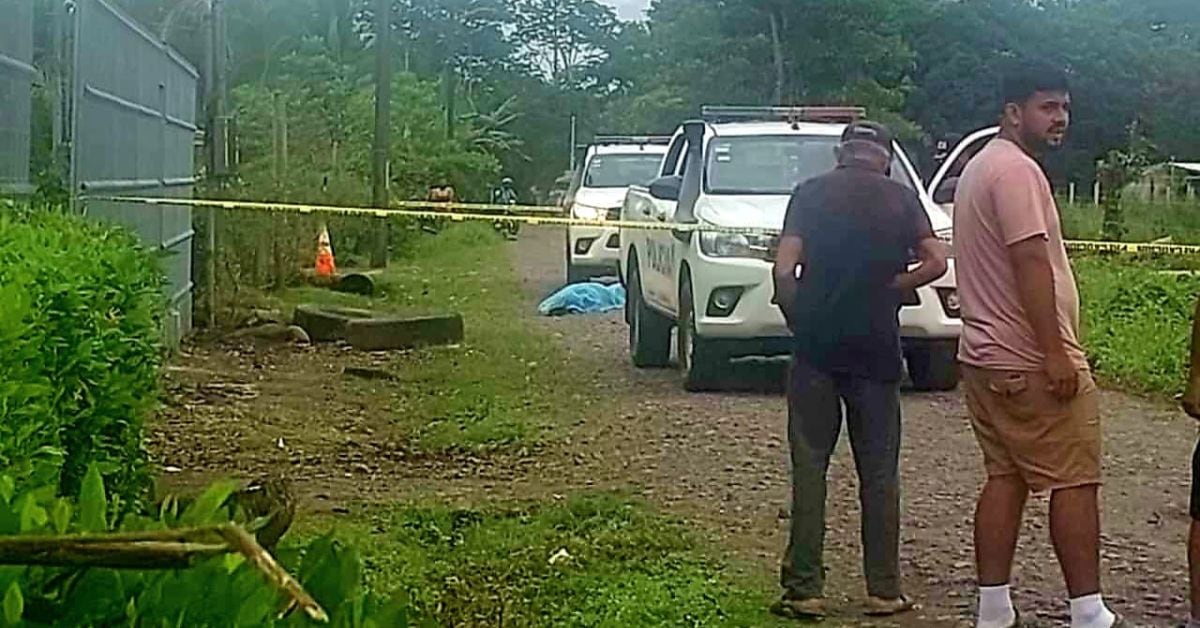 La víctima era de nacionalidad nicaragüense y se encontraba caminando cerca de su casa cuando sujetos lo abordaron en un vehículo y le dispararon. (Foto: Edgar Chinchilla, corresponsal GN)