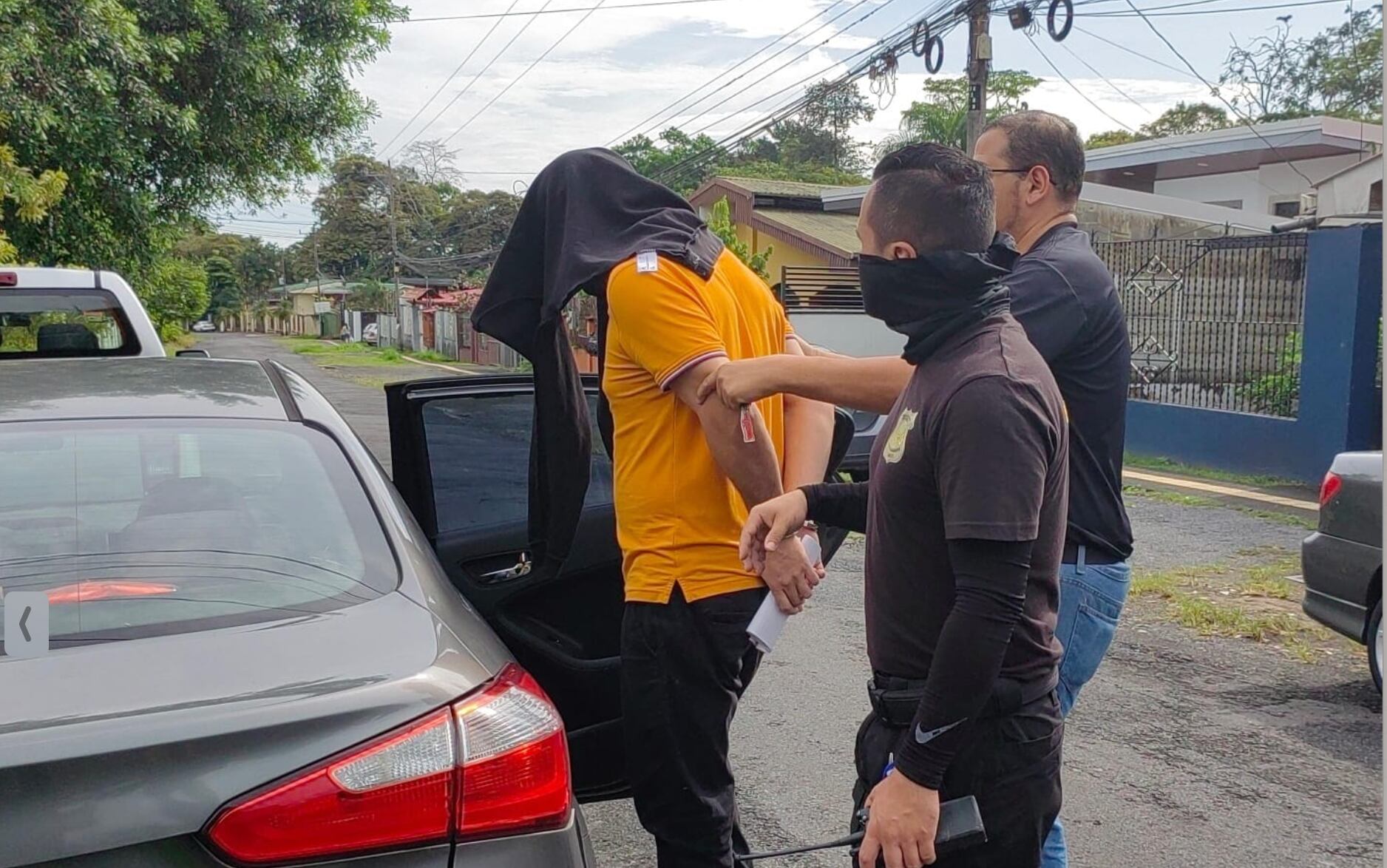 Detenido en Guápiles