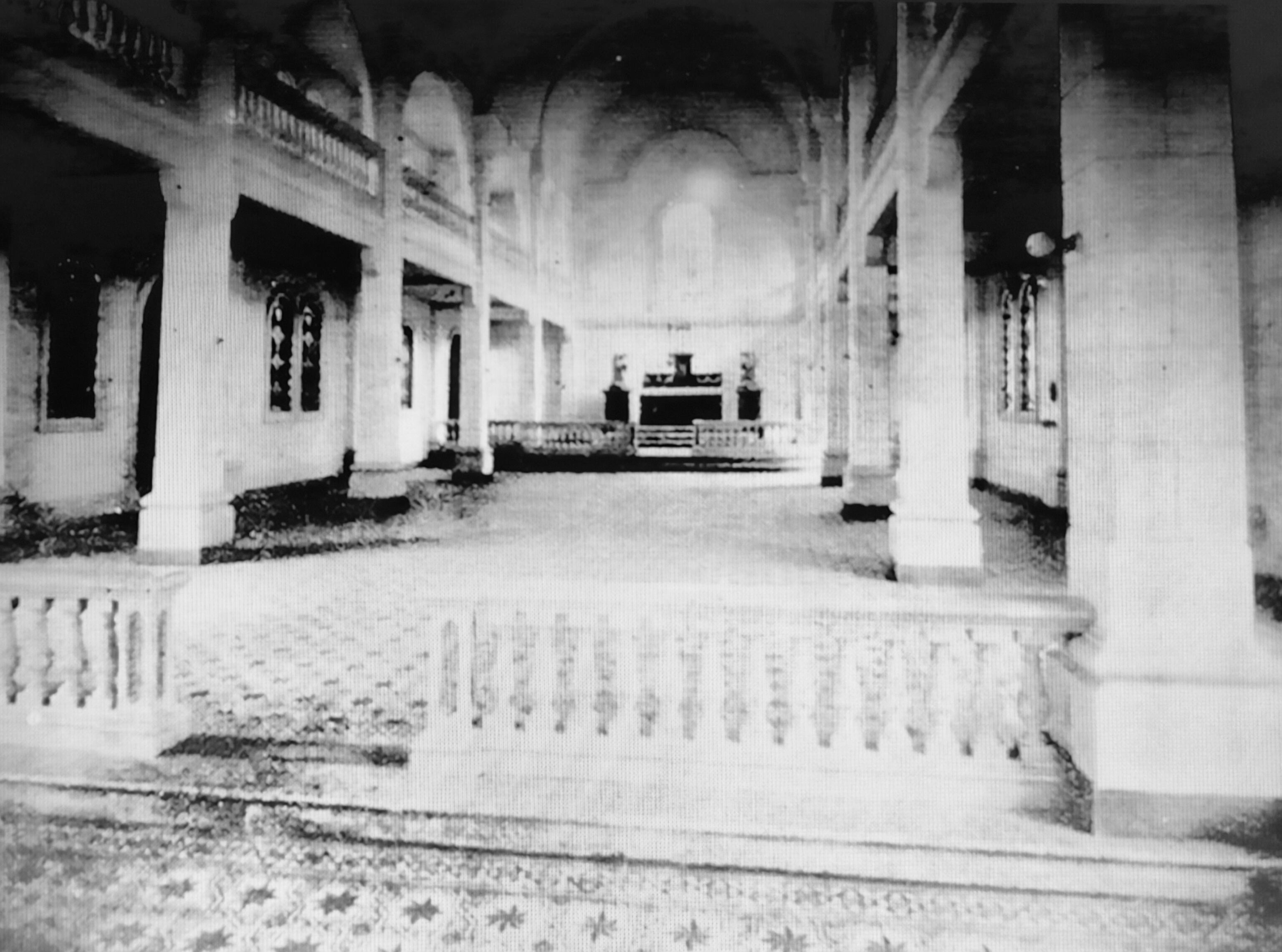 La nueva capilla del Colegio de Nuestra Señora de Sion recién terminada, en 1912.