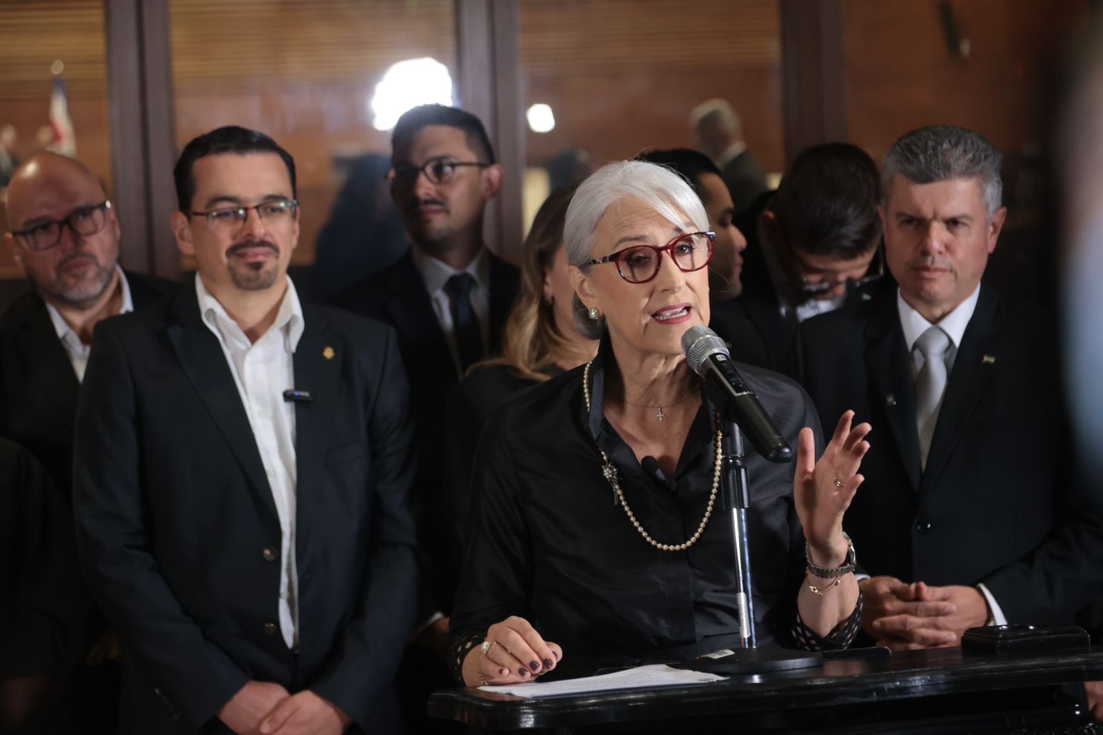 Abril Gordienko, única diputada del PUSC, anunció que Diana Murillo será la candidata a la presidencia legislativa por el bloque opositor.