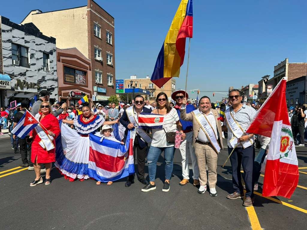 El evento en que participó Elías Alvarado reunió a comunidades latinas en North Bergen, Nueva Jersey.