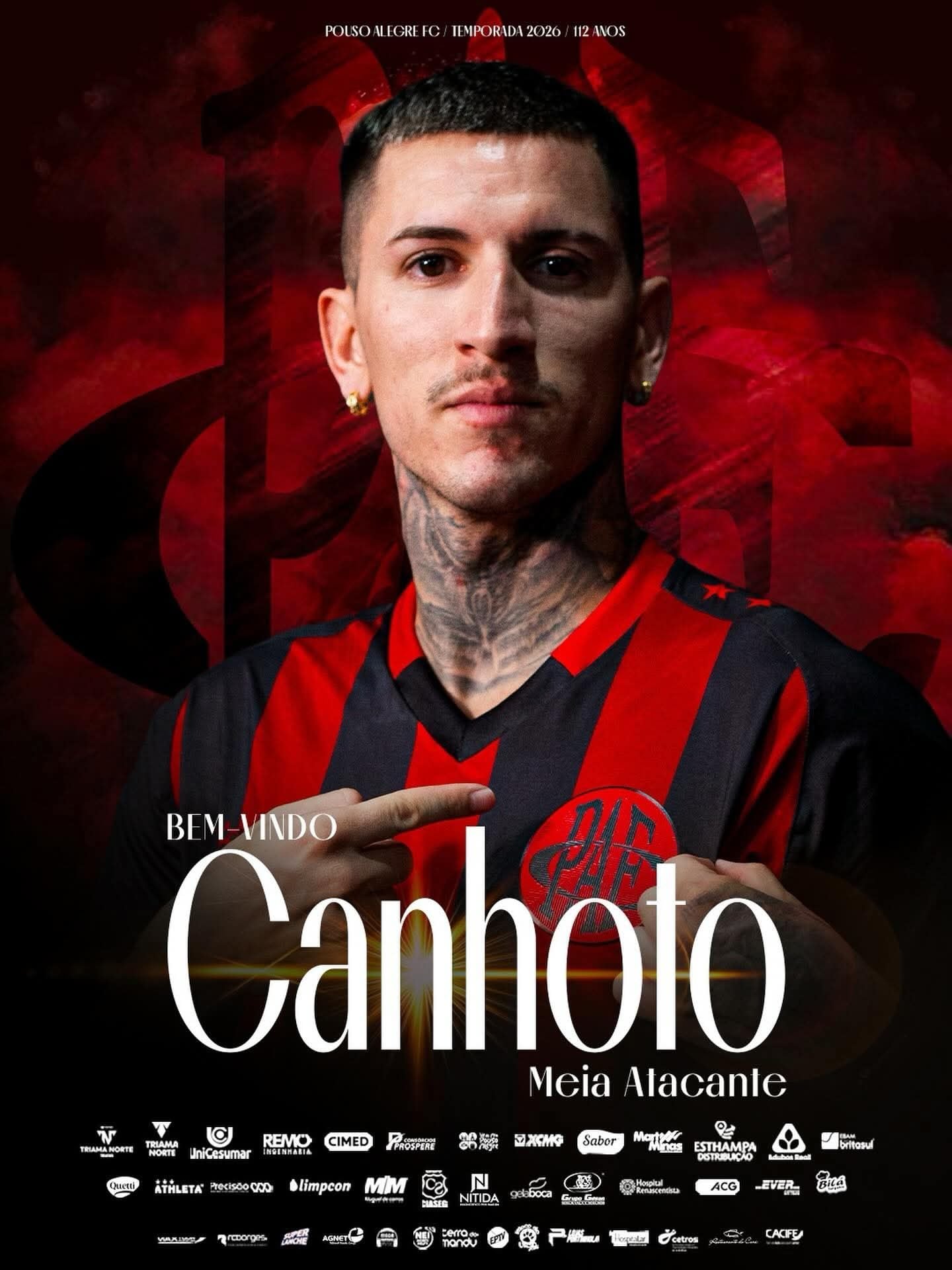 Anderson Canhoto otra vez defenderá una camisa rojinegra.