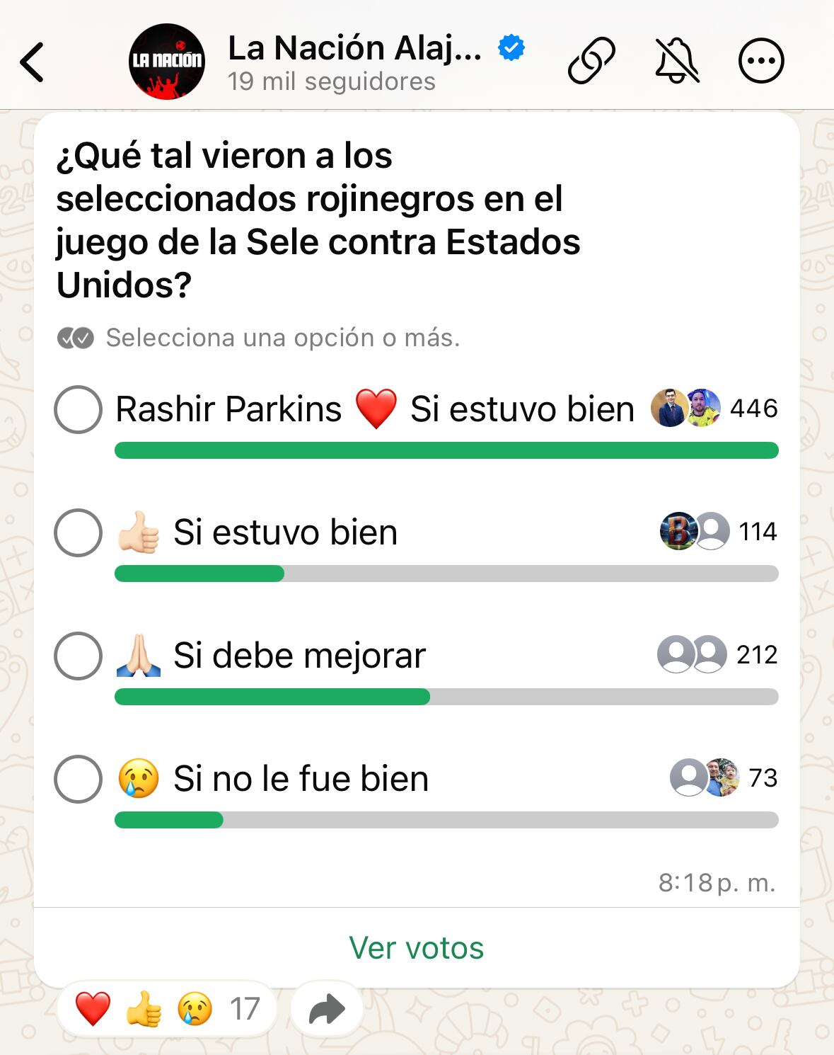 Así calificaron muchos aficionados de Liga Deportiva Alajuelense el accionar de Rashir Parkins en el partido entre la Selección de Costa Rica y Estados Unidos en Orlando, Florida.
