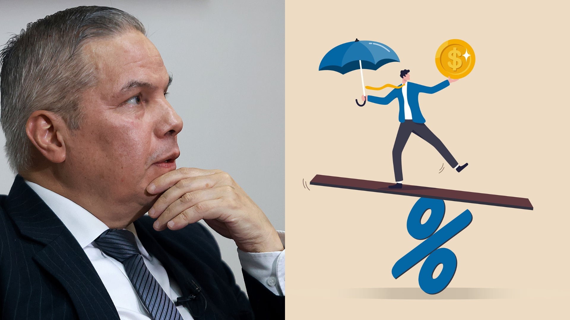 Roger Róger Madrigal, presidente Banco Central, inflación, meta de inflación, rango meta, deflación