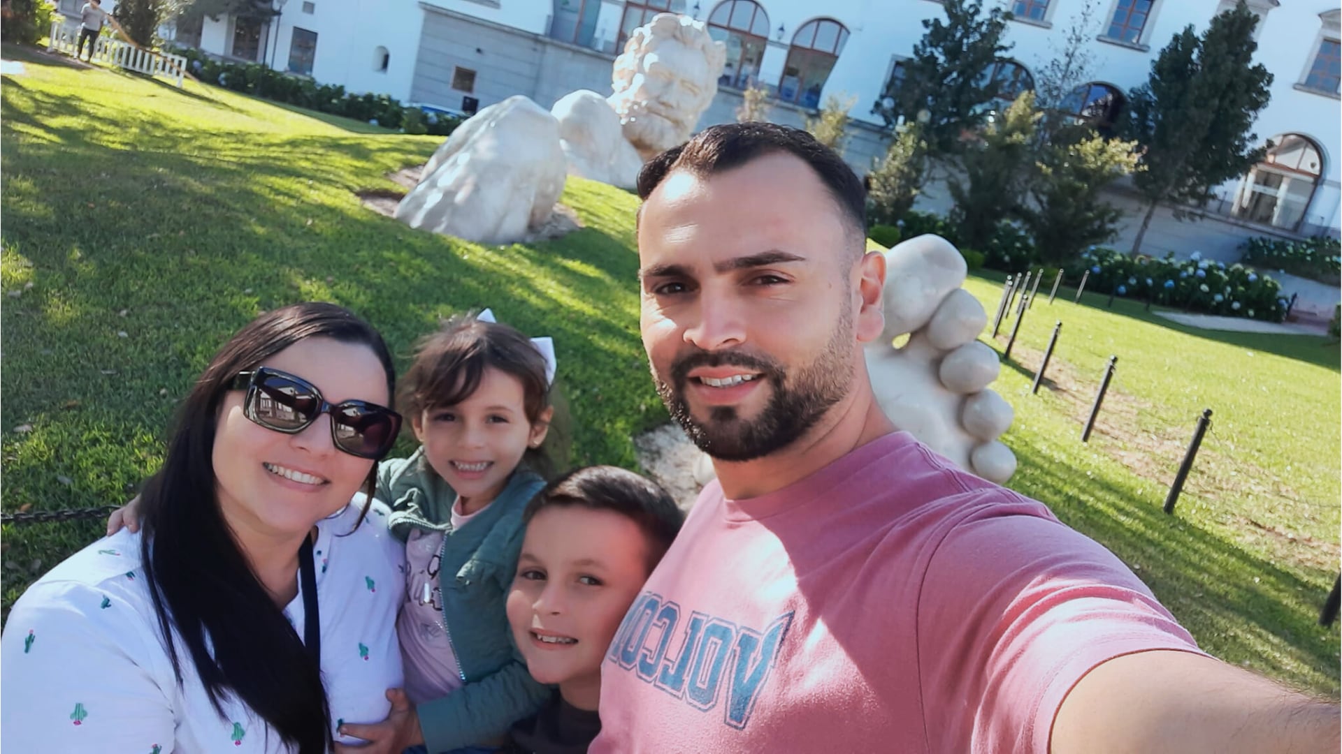 Mariángel y su familia