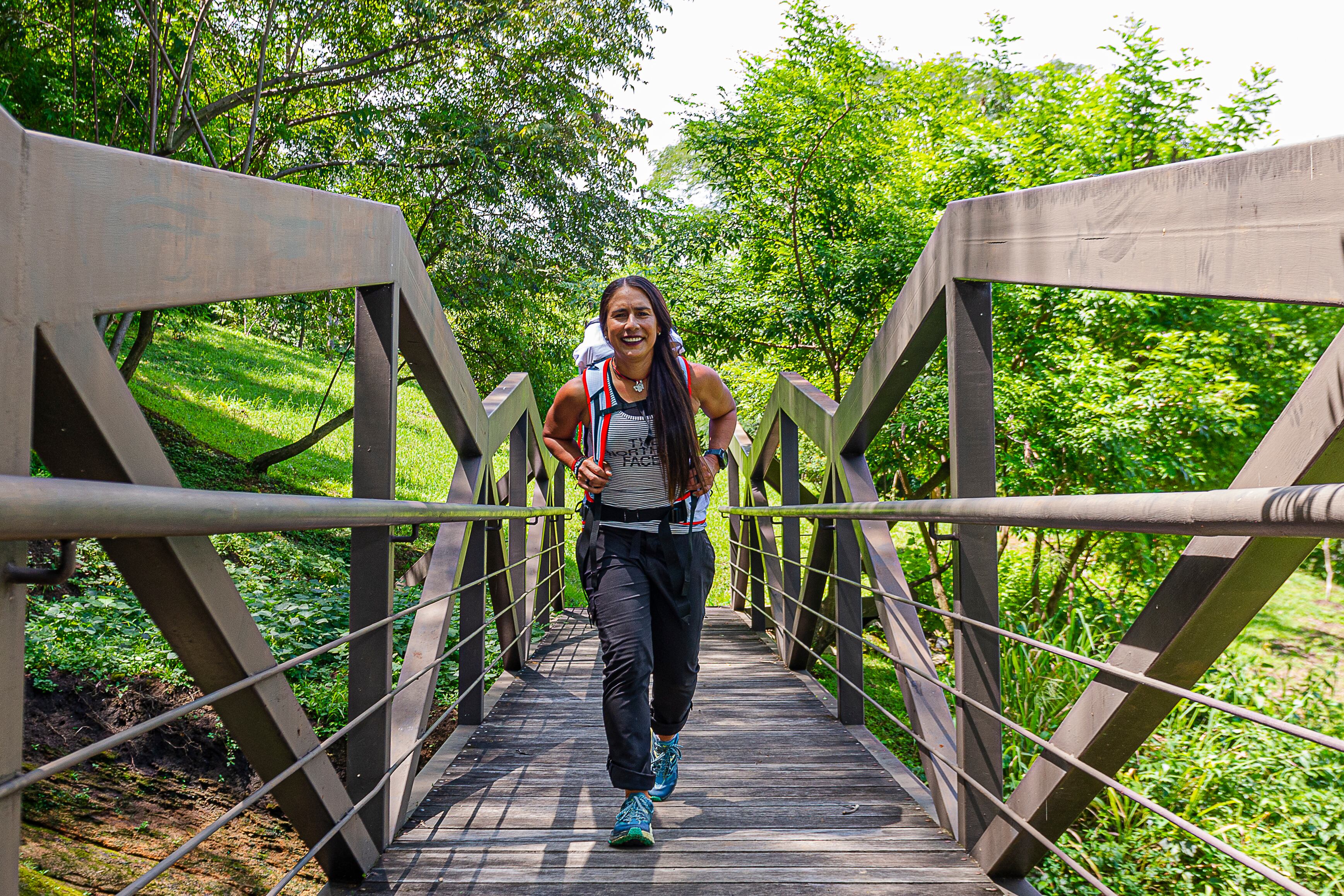 Ligia Madrigal, atleta costarricense, Everest
