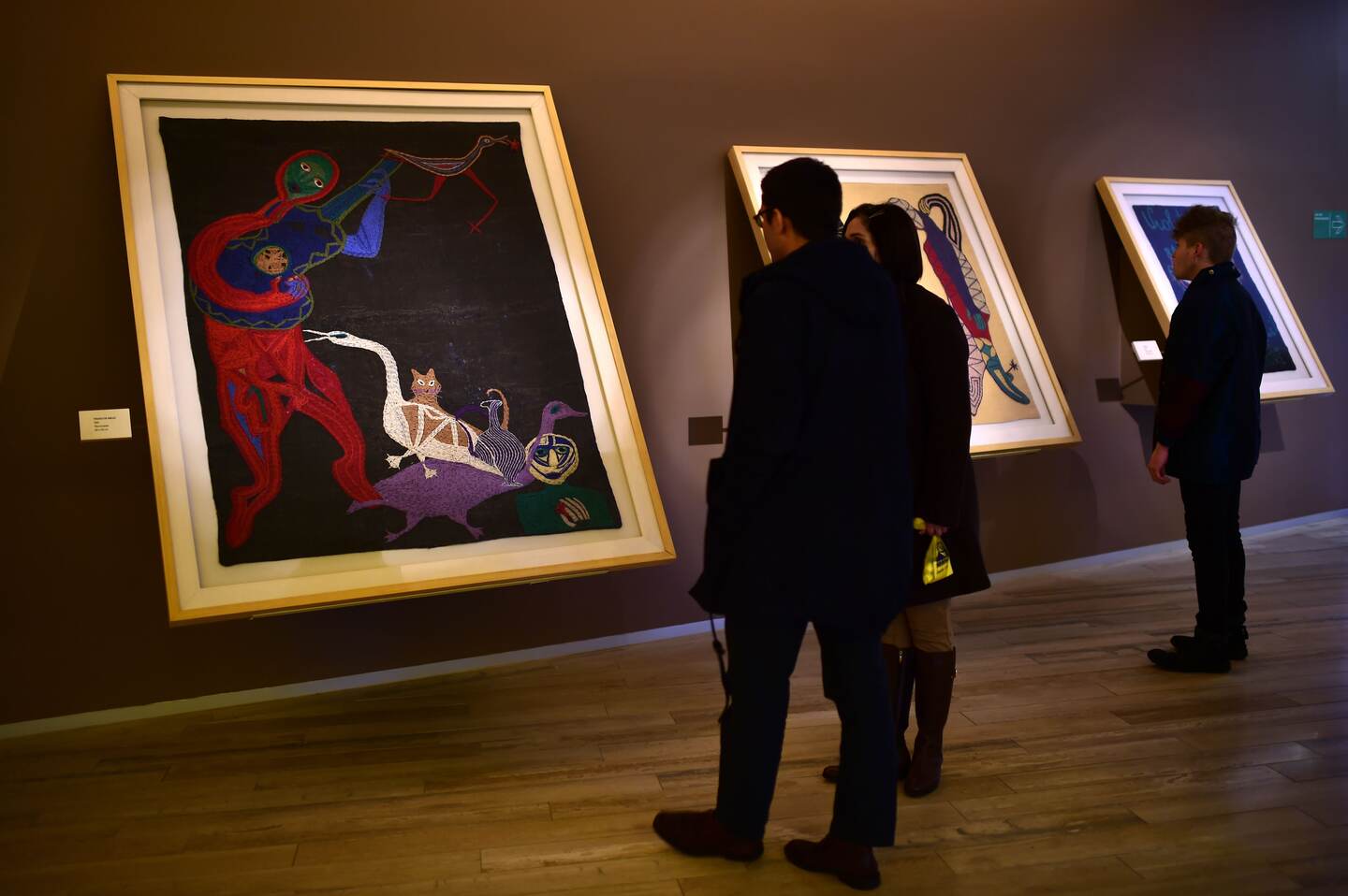 Su obra se expone en dos grandes salas que plasman su dimensión "humana" y "divina"