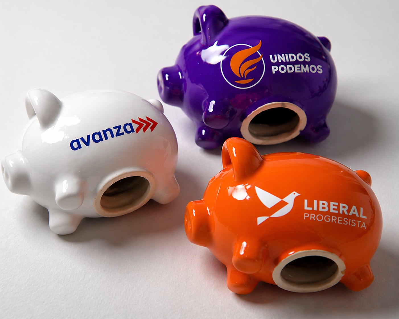 Liberal Progresista (PLP), Avanza y Unidos Podemos (UP)