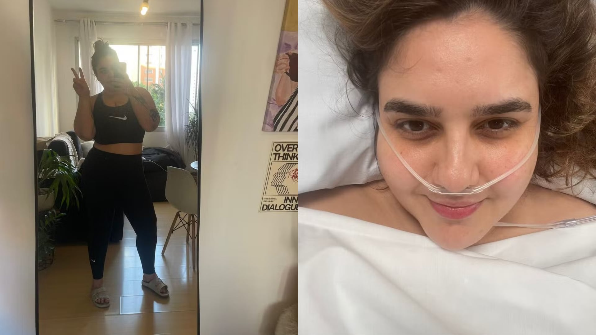 El infarto a los 33 años marcó un antes y un después en la vida de Gabriela, quien ahora lidia con el temor constante de morir.