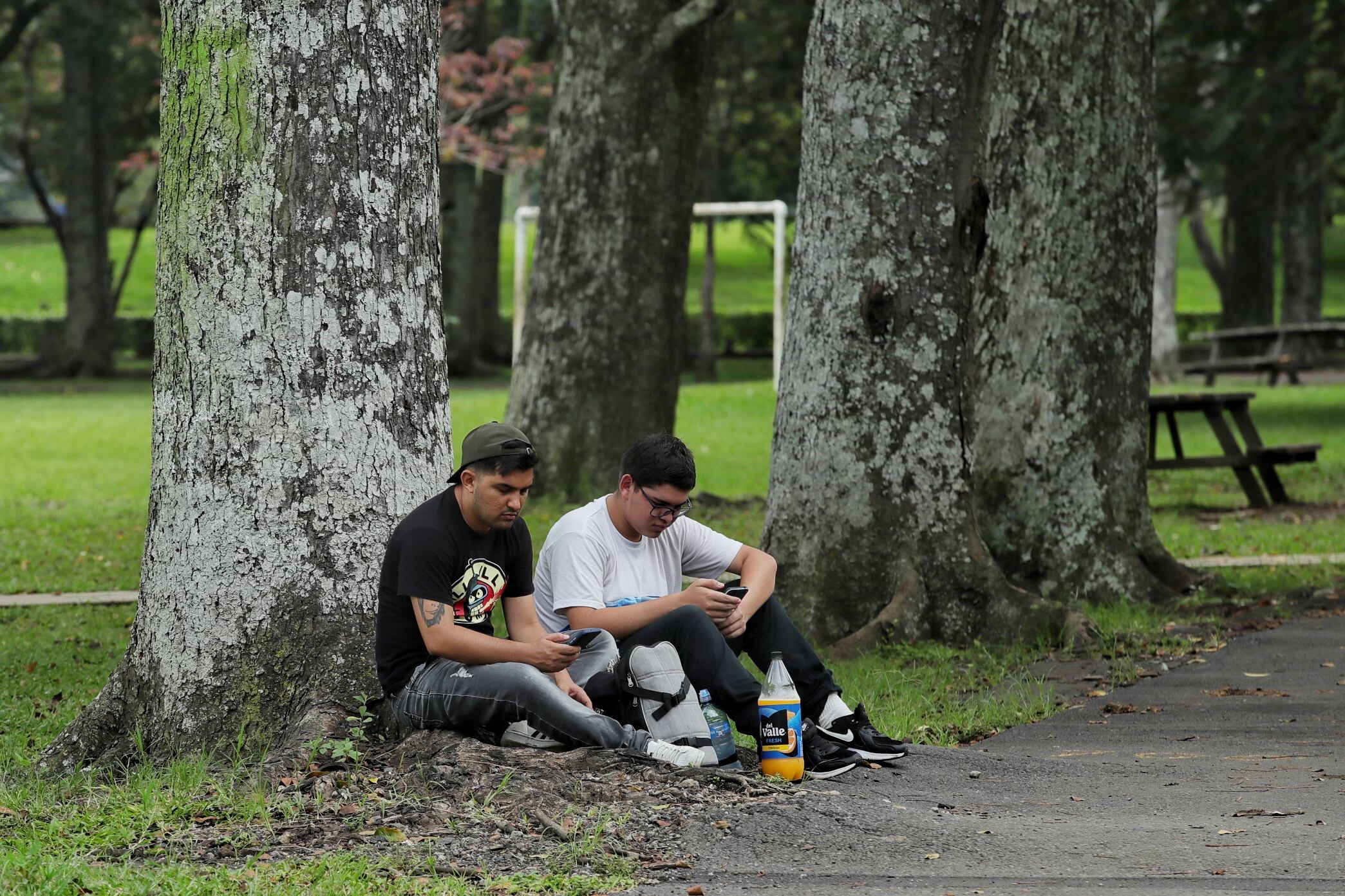 31/10/2023/ Recorrido mañanero previo al concierto de Red Hot Chili Peppers en el estadio Nacional / foto John Durán