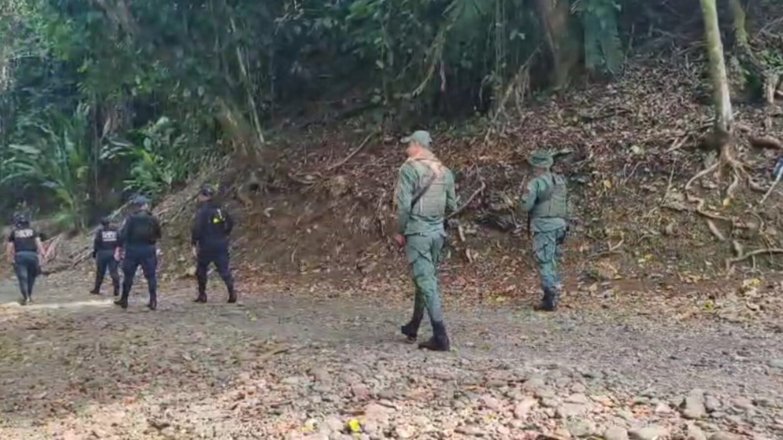 operativo por balacera en playa Bonita de Limón