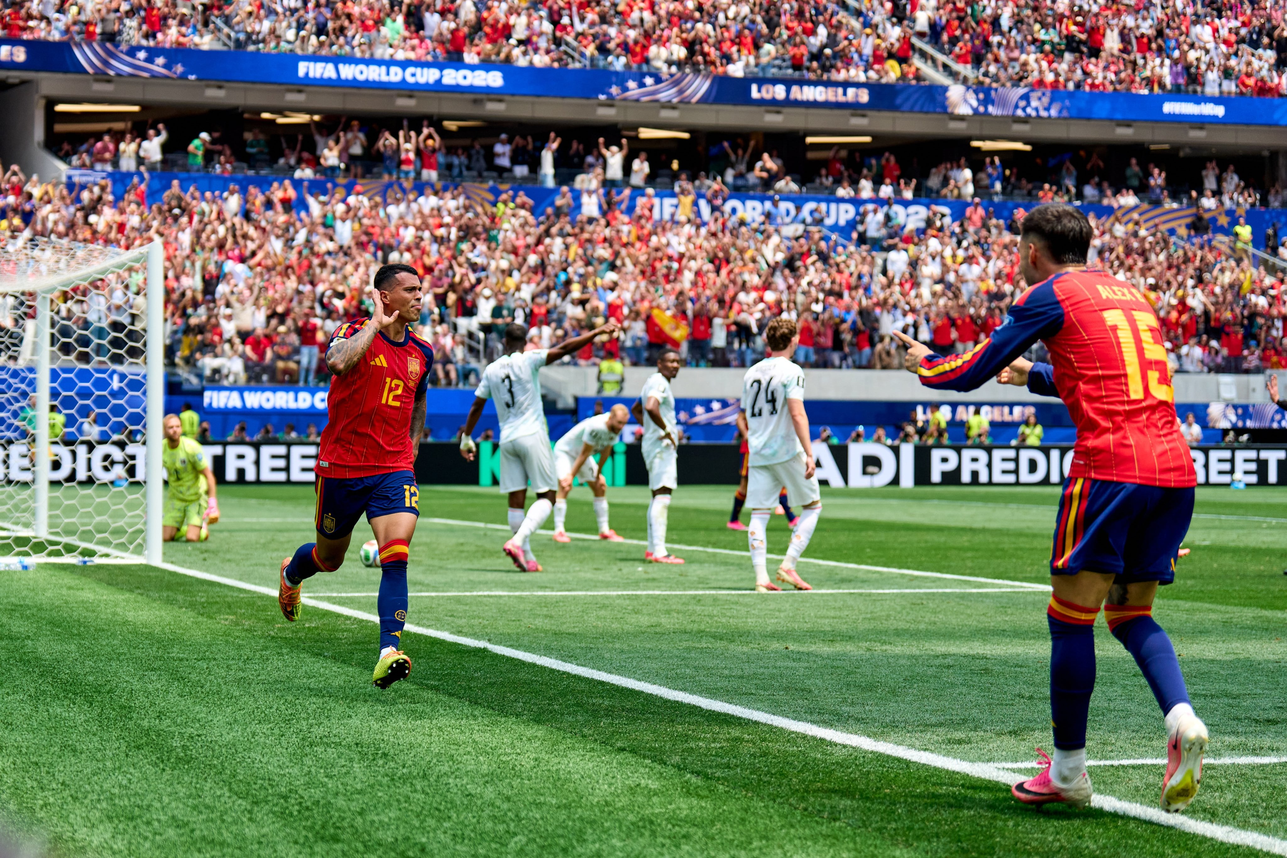 Pedro Porro y Alex Baena fueron figuras clave en el triunfo de España ante Austria, en el Mundial 2026.
