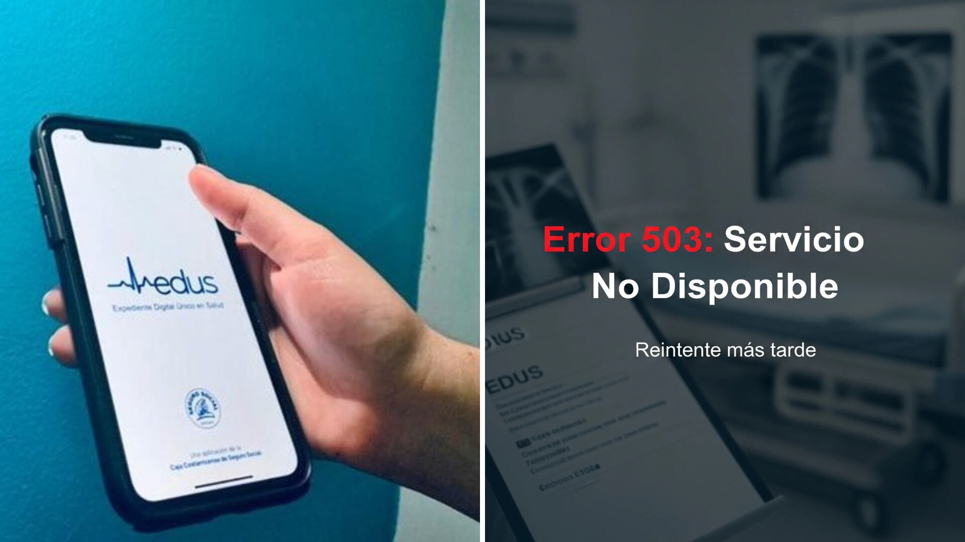 EDUS, caídas del EDUS