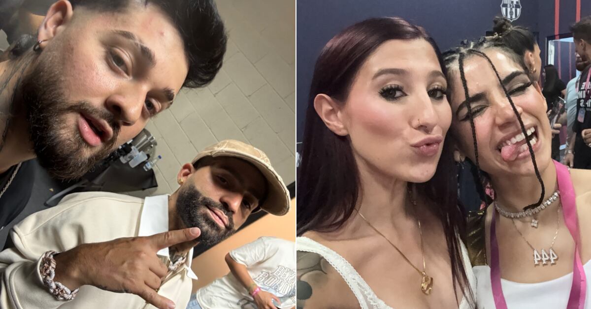 Los creadores ticos compartieron momentos con Arcángel y Alana Flores, la ganadora latina de la noche.