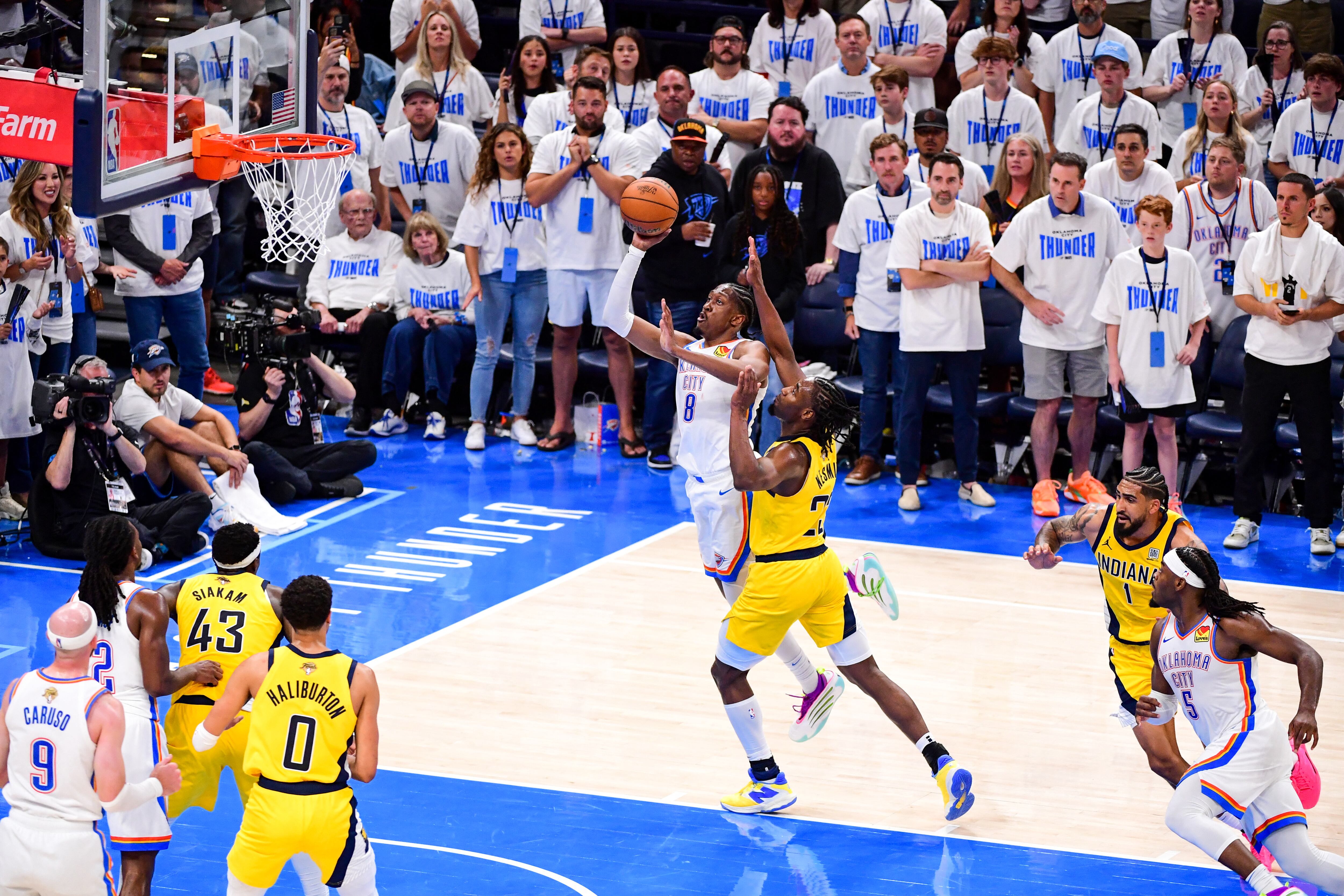 Pacers vencieron 111-110 al Oklahoma City Thunder