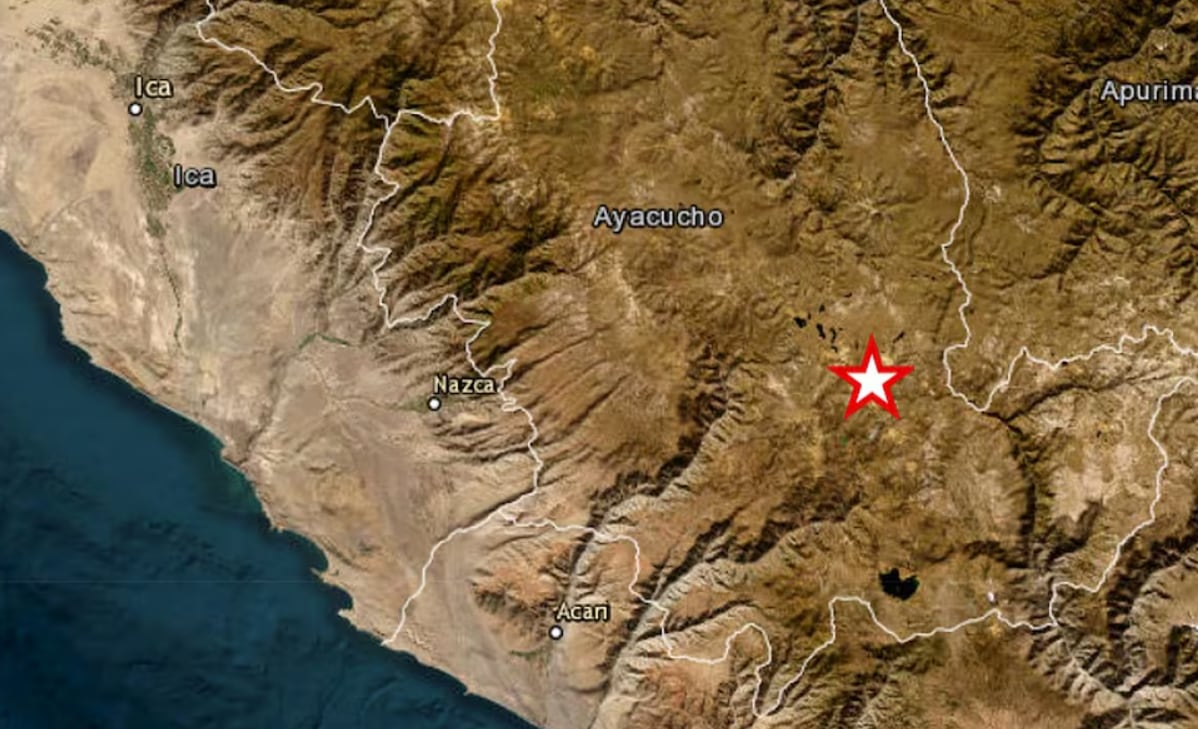 Imágenes del Instituto Geofísico de Perú del terremoto de este jueves.
