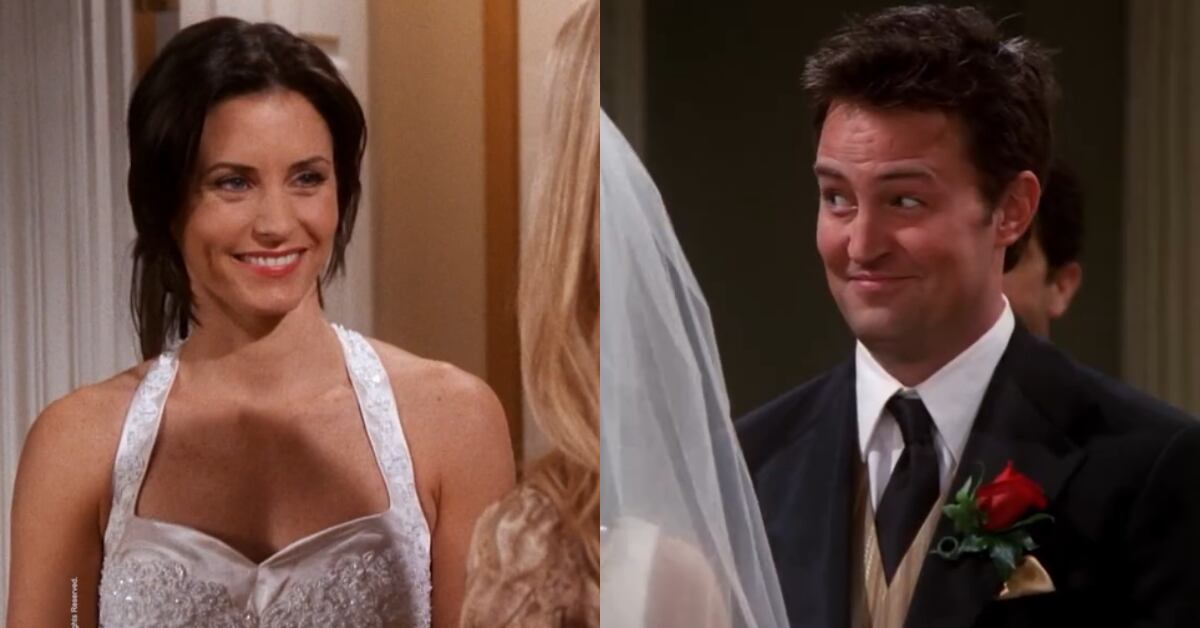 Monica y Chandler se casaron el 15 de mayo dentro de la historia de Friends.