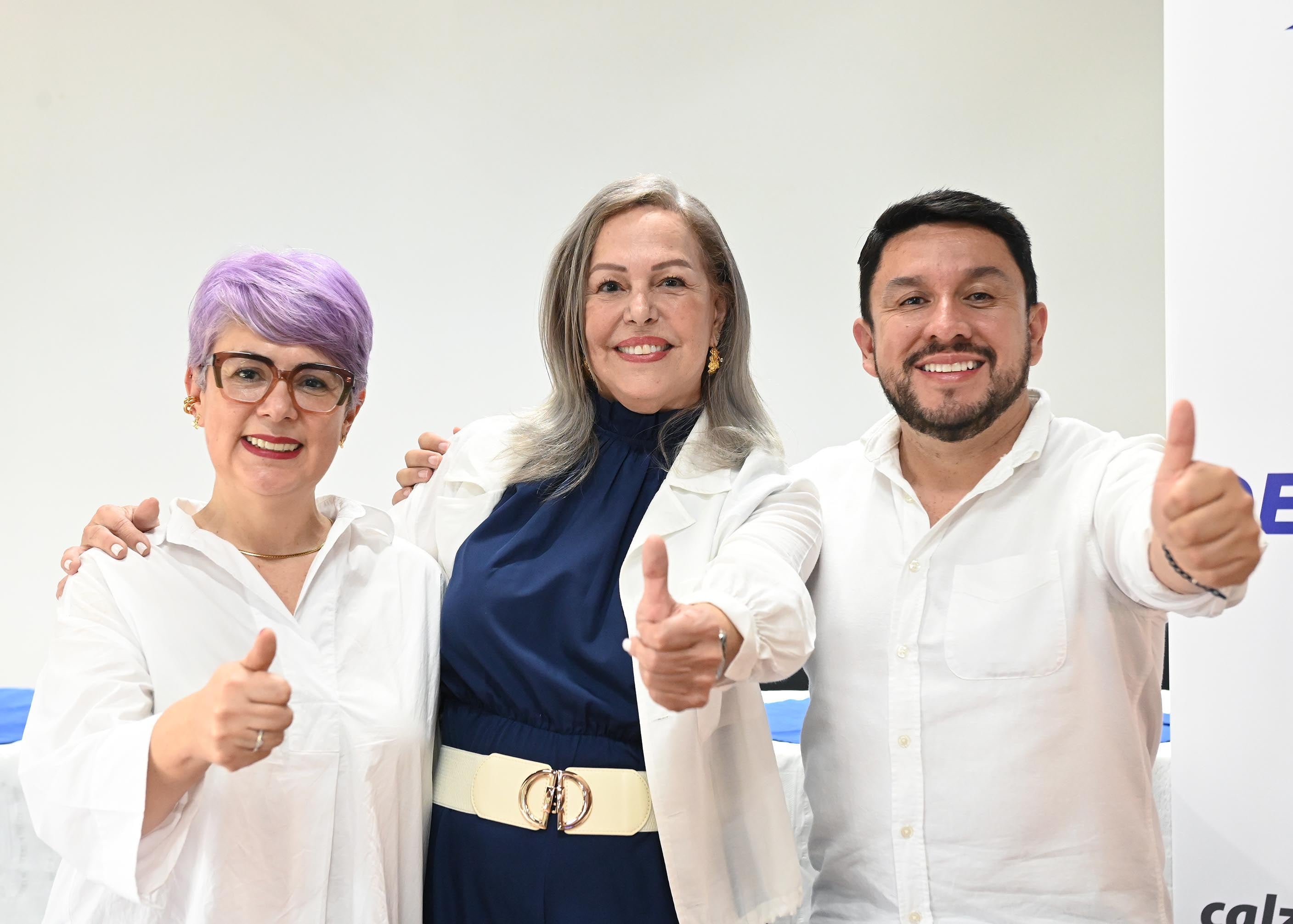 21 de setiembre del 2025. Colegio de Ingernieros Agrónomos, Moravia, San José. 11:00 hrs. El partido Centro Democrático Social realizó una asamblea en la cual fueron electos los puestos de presidente y diputados del primer y segundo lugar de San José. Como candidata a la presidencia de la República para el período 2026-2030 fue electa Ana Virginia Calzada y como candidatos a diputados Emilio Arias (primer lugar San José) y Carla Salguero (segundo lugar). En la foto: Carla Salguero Moya. Foto: Albert Marín