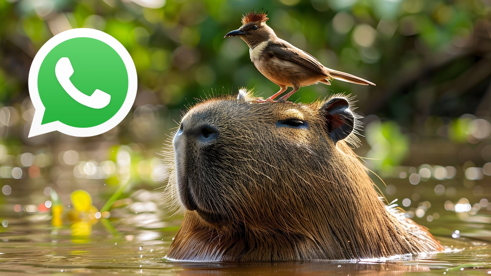 El 'modo Capibara' en WhatsApp es un cambio estético que sustituye el logo de la app con ayuda de Nova Launcher en teléfonos Android.