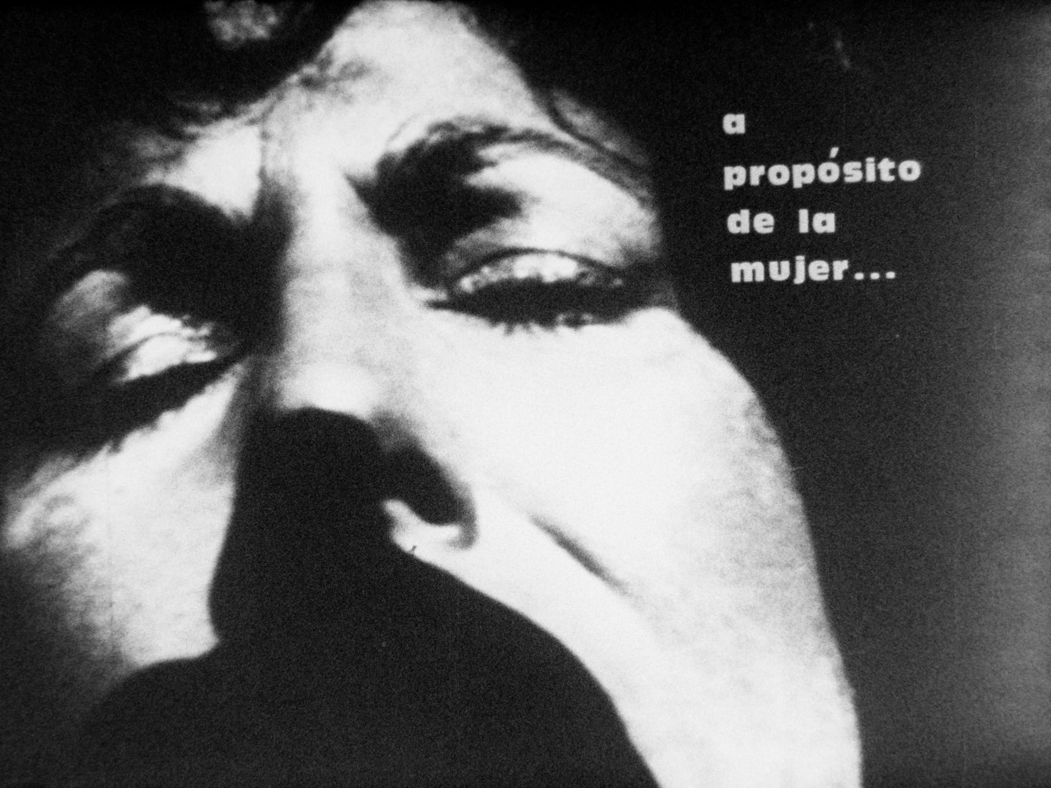 Fotograma de 'A propósito de la mujer', dirigido por Kitico Moreno para el Centro de Cine.