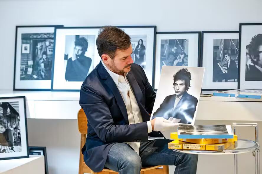 Treinta fotos de Bob Dylan tomadas en 1964 por Daniel Kramer están valoradas en $900.000 y resguardadas en Buenos Aires.