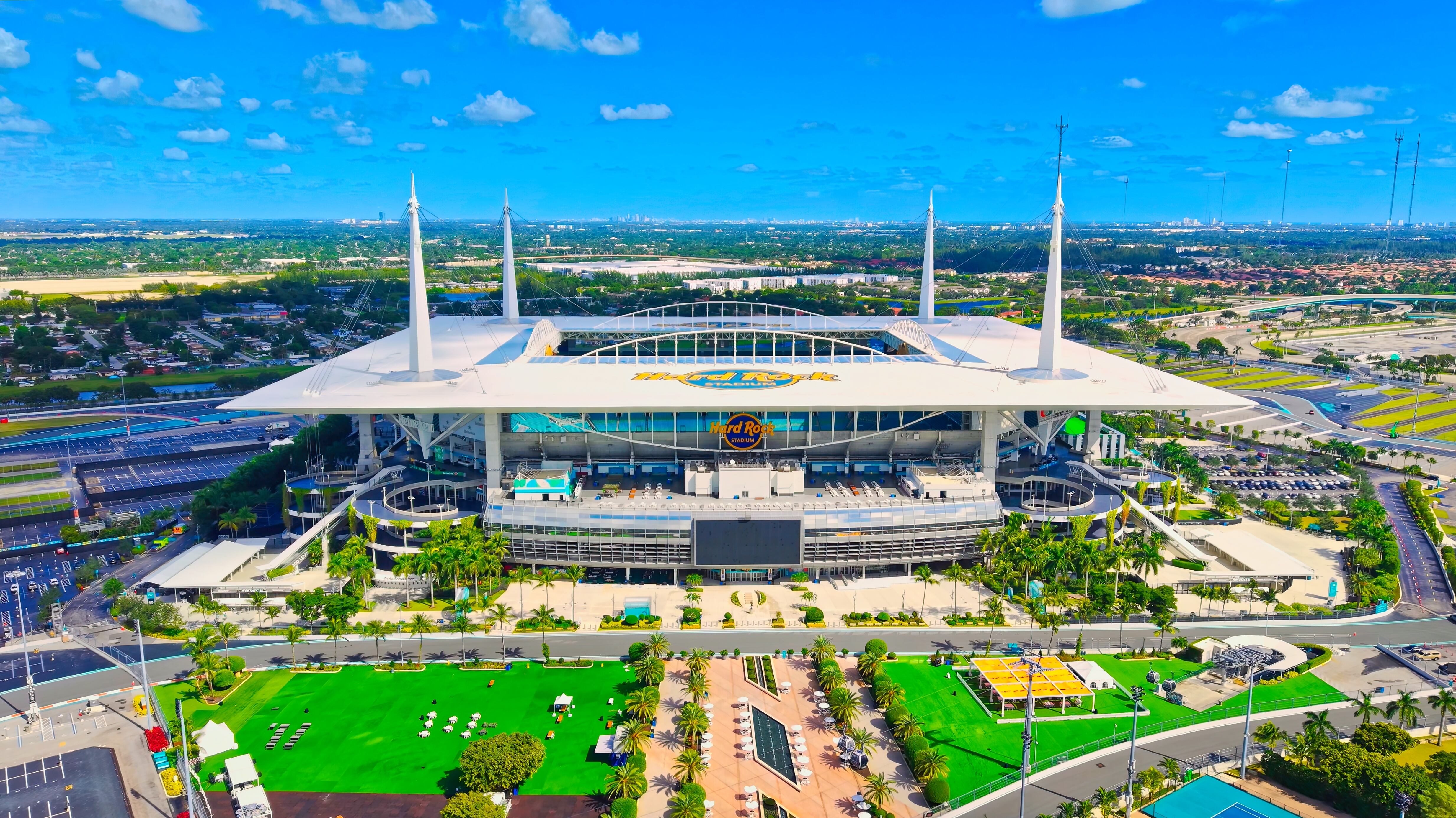 Hard Rock Stadium, en Miami. Estadio donde se juegan los partidos del Mundial 2026