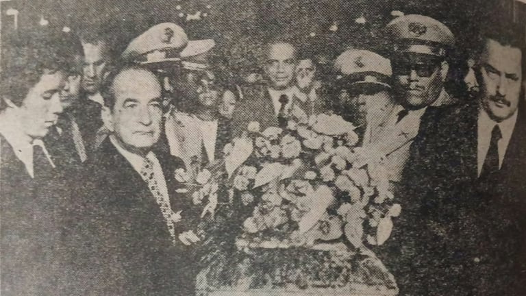 Hace 50 años: Brindan emotivo funeral al director ejecutivo del Ministerio de Seguridad