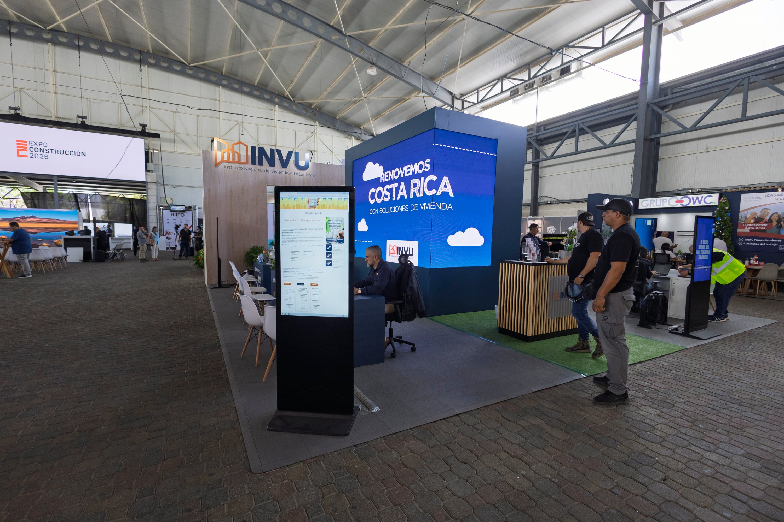 04/03/2026, Heredia, Belen, Centro de eventos Pedregal, fotografías de clientes de Brandvoice en la Expo-Construcción 2026.