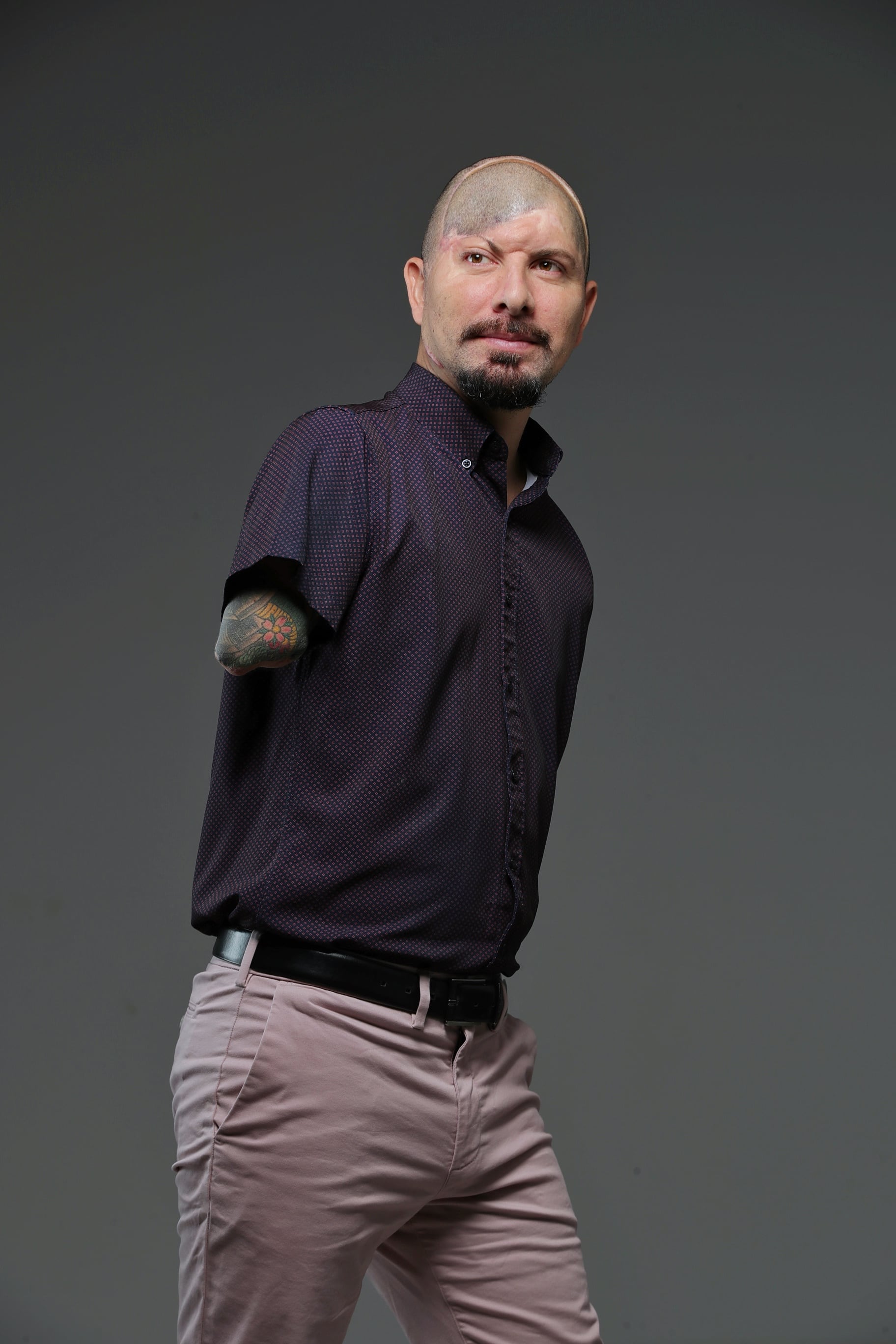 08/08/2023/ retratos de Alexander Reyes motivador personal y su esposa Rebeca Salazar / Fotografía John Durán