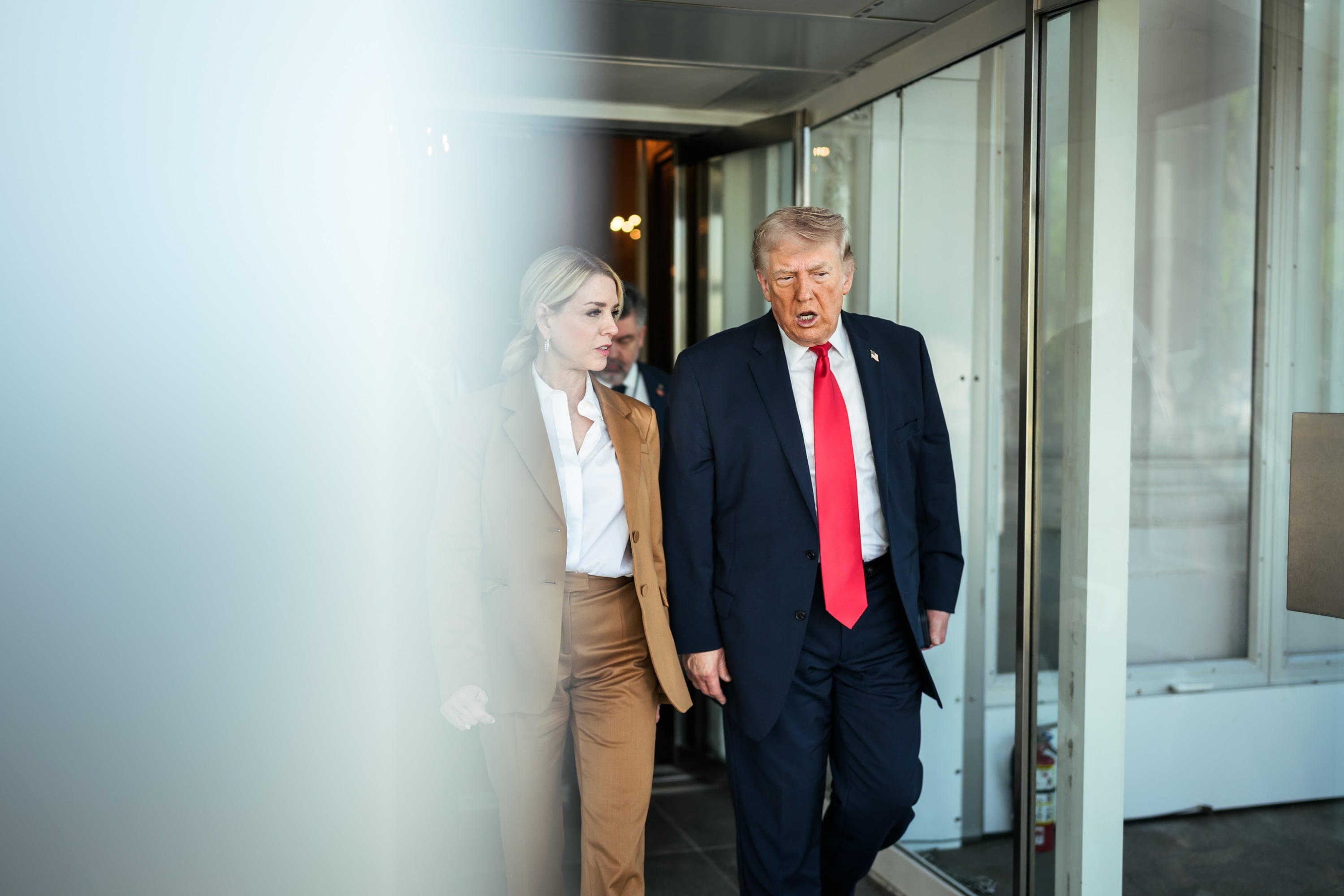 El presidente estadounidense, Donald Trump en abril.