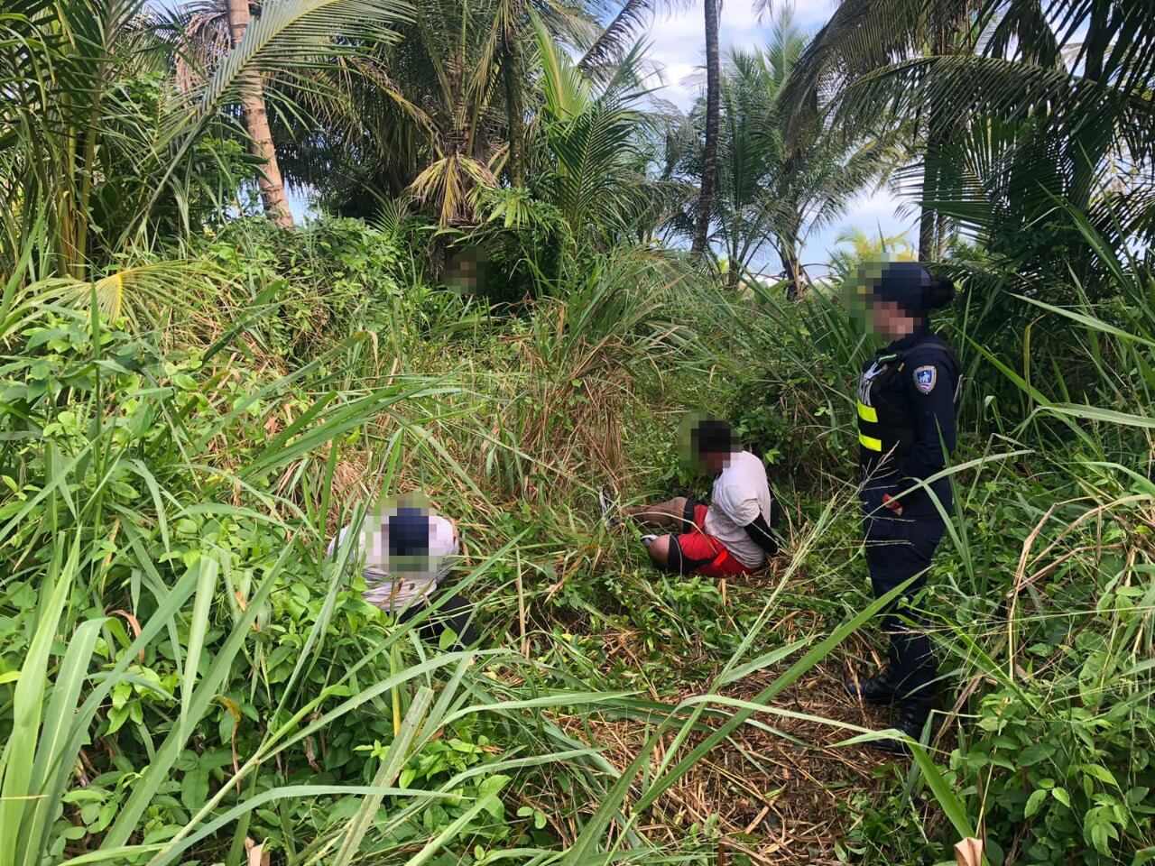Los detenidos se exponen a penas de hasta 15 años de cárcel. Los cinco quedaron en la Fiscalía. Foto: Cortesía MSP.
