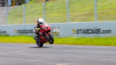 Costa Rica tiene campeón de motociclismo mucho antes de lo esperado
