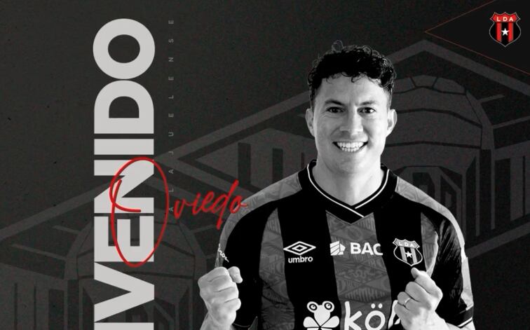 Bryan Oviedo firmó con Liga Deportiva Alajuelense hasta junio de 2025.