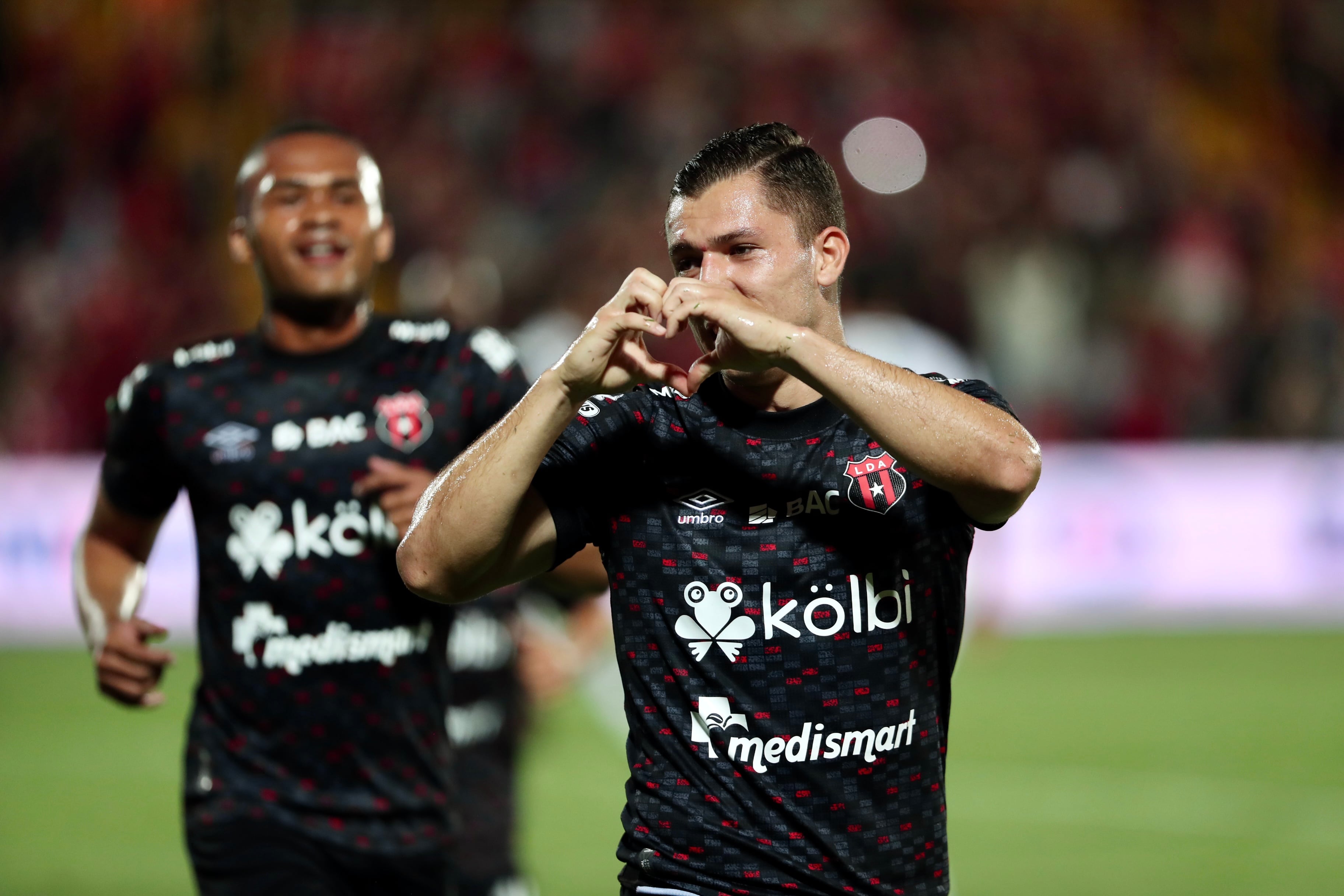 23/09/2023, Alajuela, Estadio Alejandro Morera Soto, partido de la jornada 12 del torneo de clausura 2023 entre Liga Deportiva Alajuelense y el Santos de Guapiles.