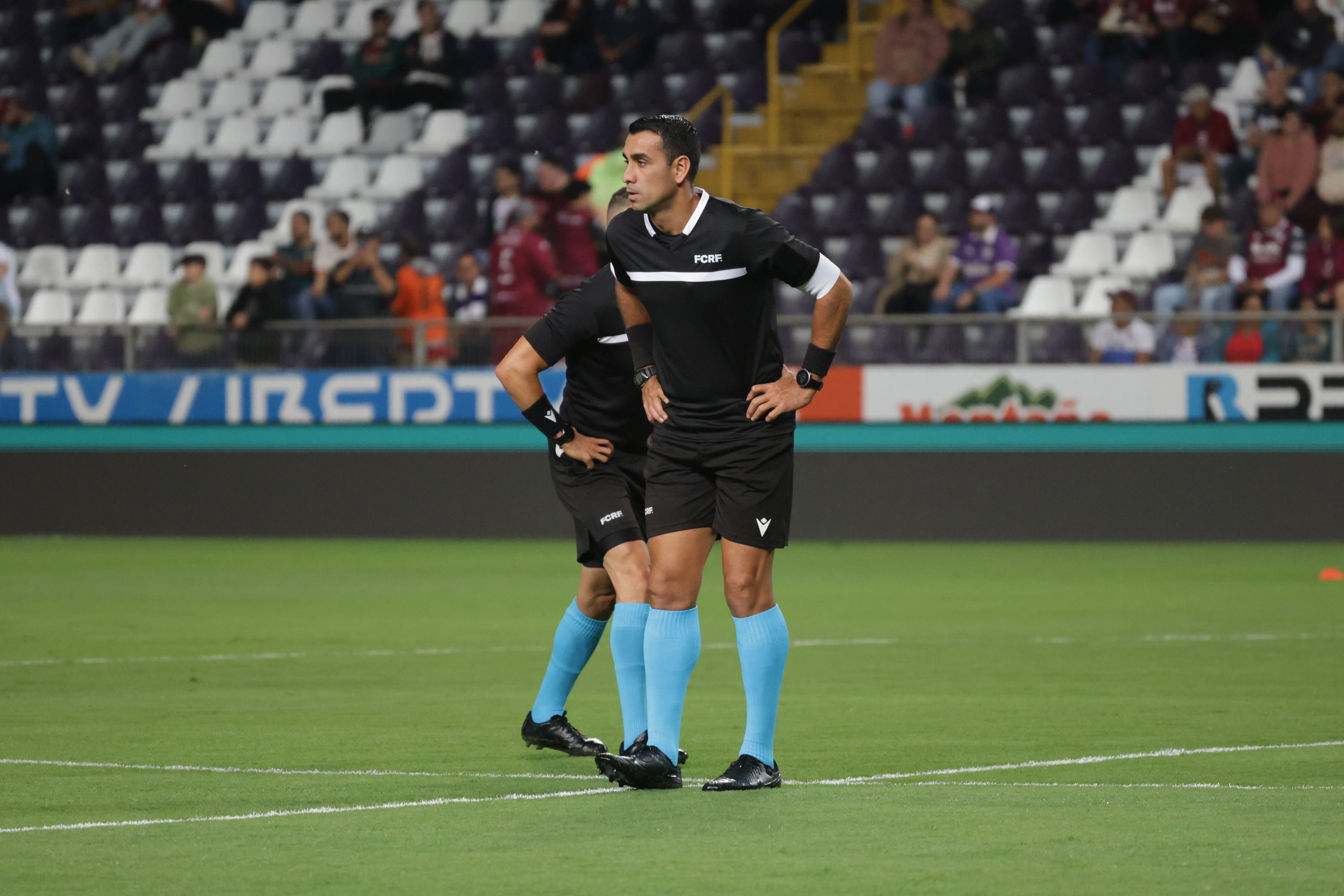 23/08/2025, San José, Estadio Ricardo Saprissa, partido de la jornada 5 del torneo de apertura 2025 entre el Deportivo Saprissa y Sporting FC.