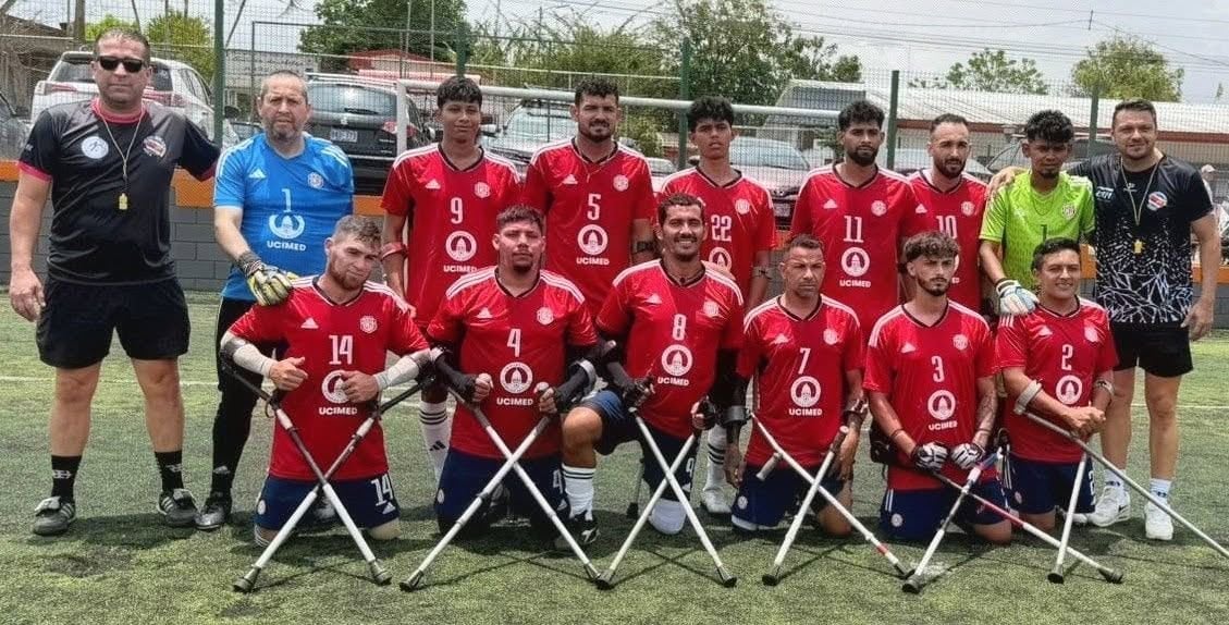 La Selección Costarricense de Fútbol para Amputados