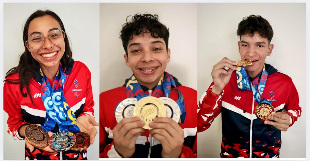 Juegos Parapanamericanos Juveniles
Chile 2025
Sofía Orozco
Daniel Fajardo
Medallistas parapanamericanos de Atletismo
5 de noviembre del 2025
Fotografías: Olman Mora