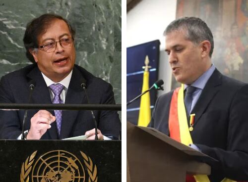 Gustavo Petro y el embajador de Israel chocaron el X, antes Twitter