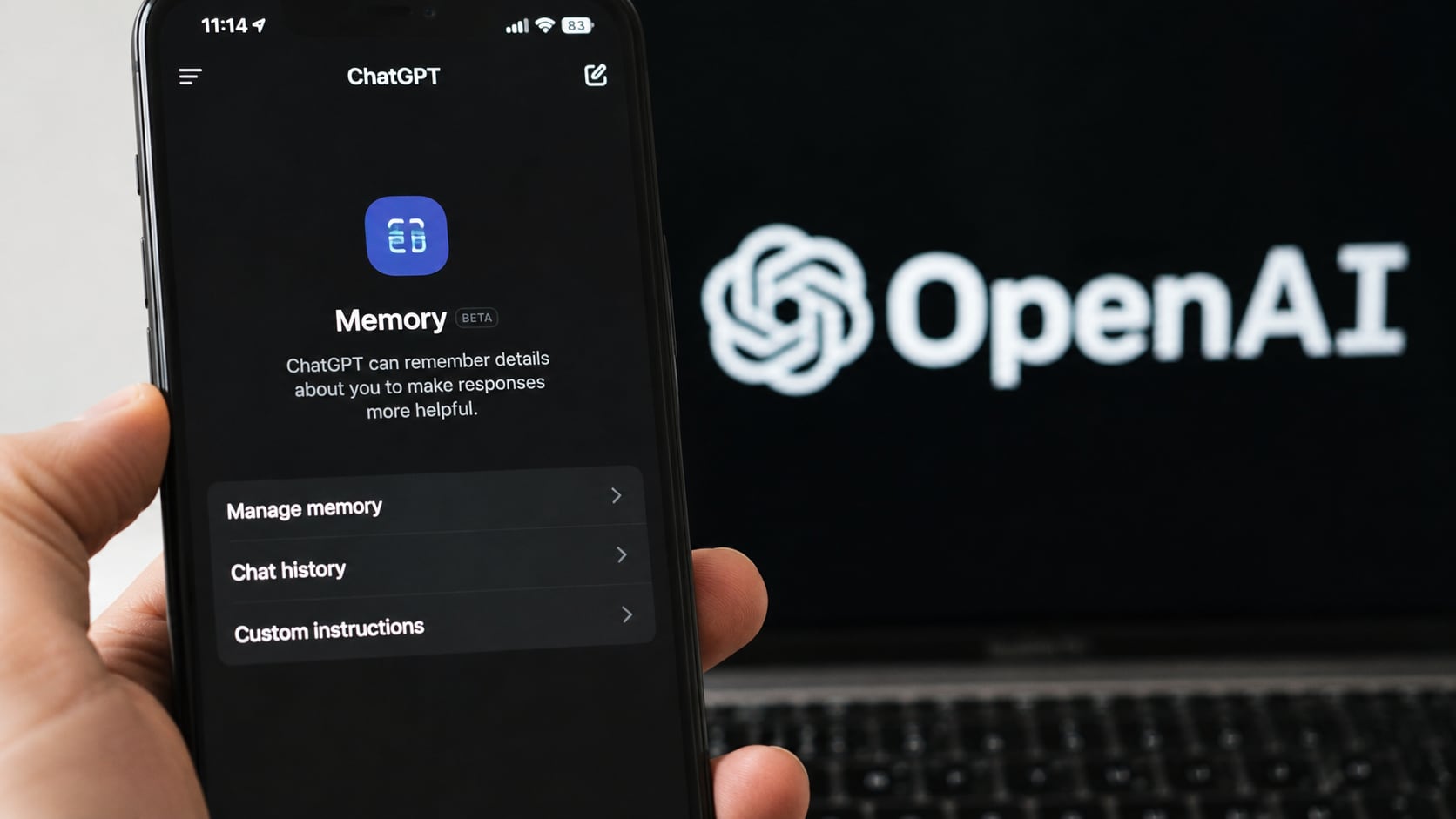 La nueva memoria de ChatGPT mejora la personalización, conserva contexto entre conversaciones y permite revisar o modificar los datos recordados.