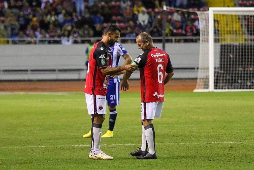Giancarlo González compartió su banda de capitán con Wílmer López en la edición de los 90 Minutos por la Vida del año 2023