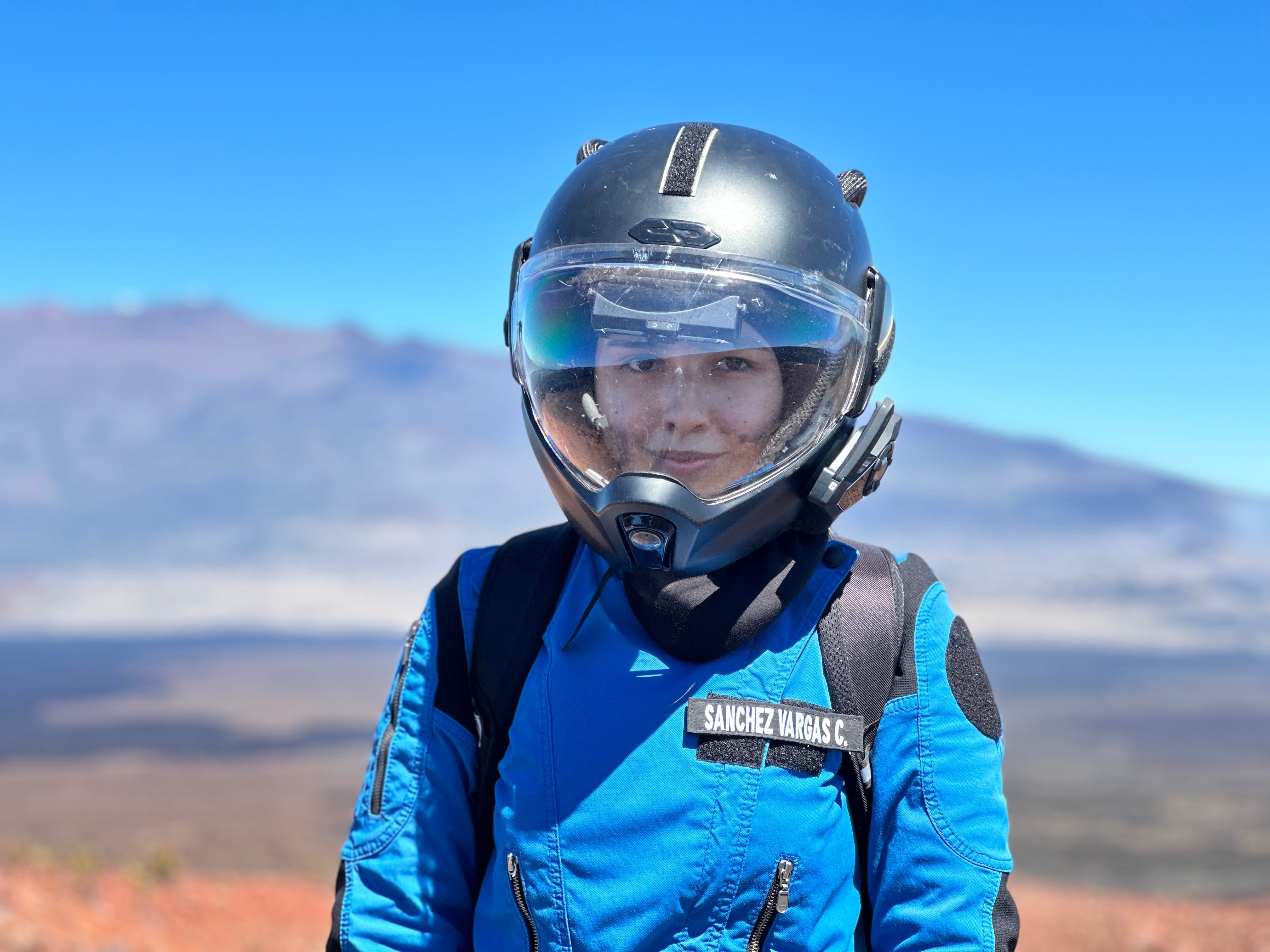 Catalina Sánchez Vargas tuvo una experiencia de gravedad cero, como las que viven los astronautas.
Fotografía: Cortesía