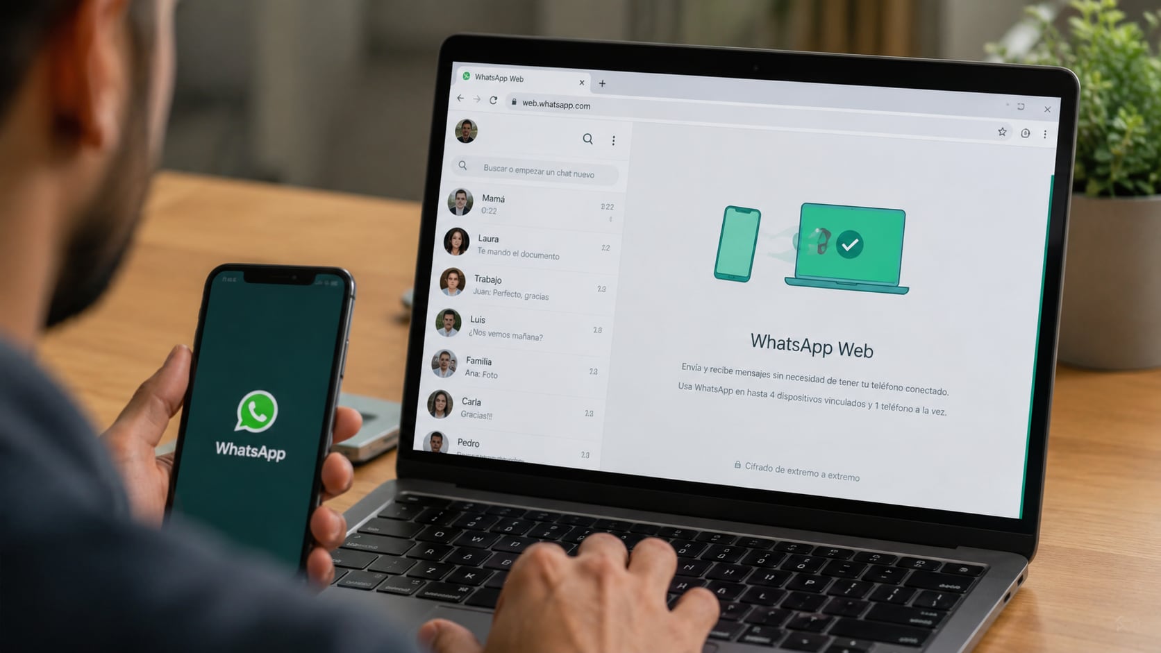Una herramienta de WhatsApp Web ayuda a evitar accesos no autorizados a los chats mediante una contraseña personalizable.